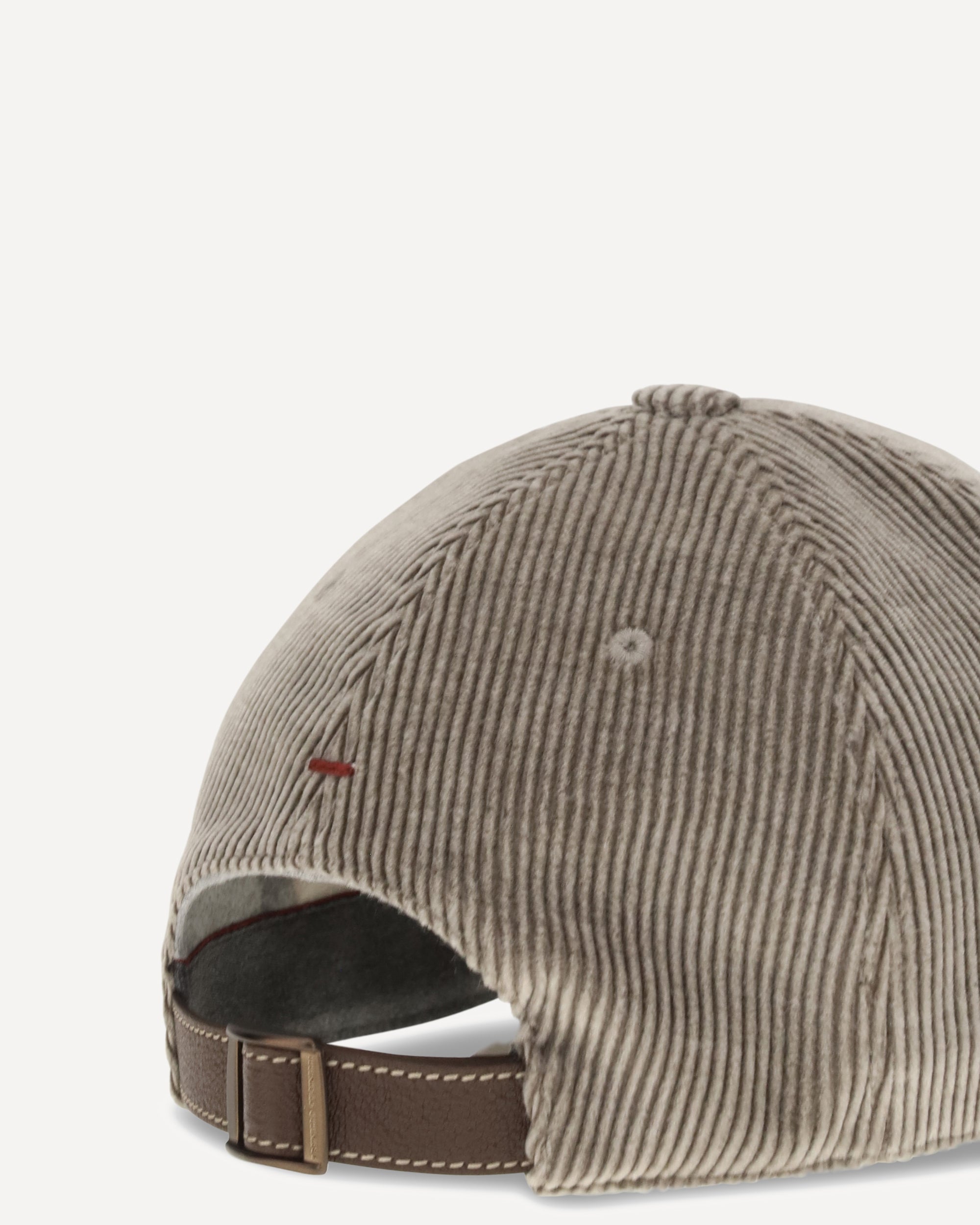 Gorra de béisbol acanalada Brunello Cucinelli