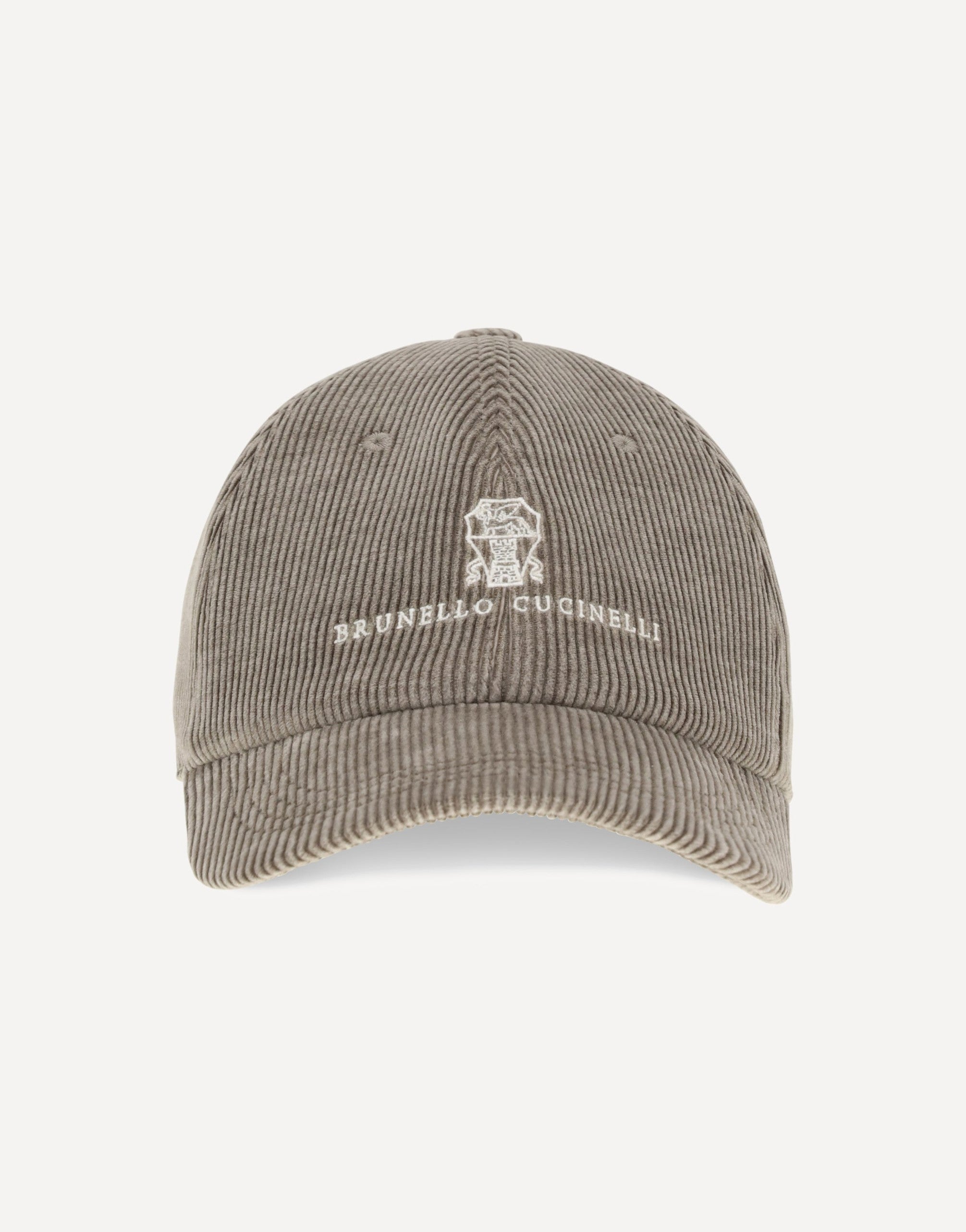 Gorra de béisbol acanalada Brunello Cucinelli