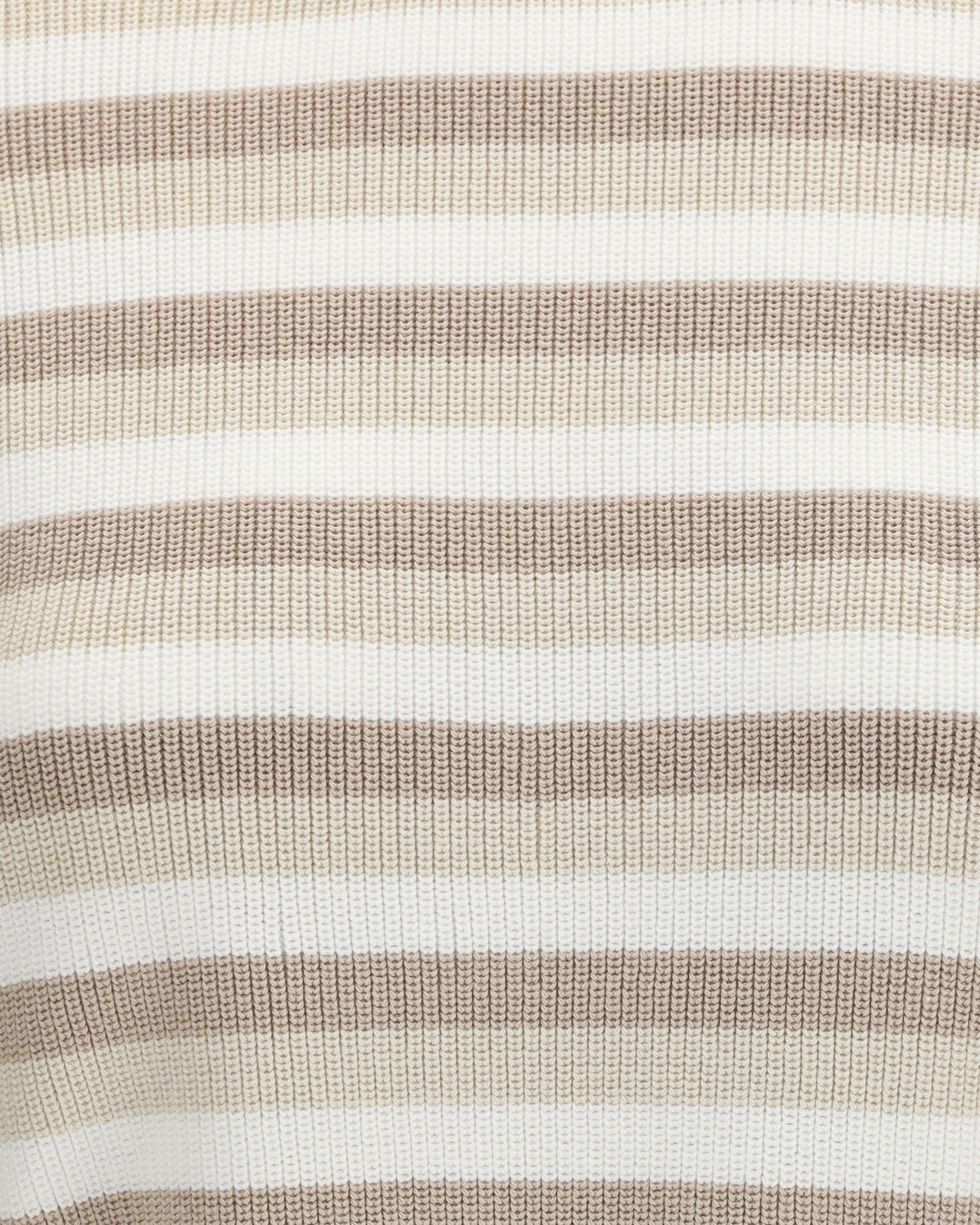 Brunello Cucinelli Ribbed Striped Cotton Sweater