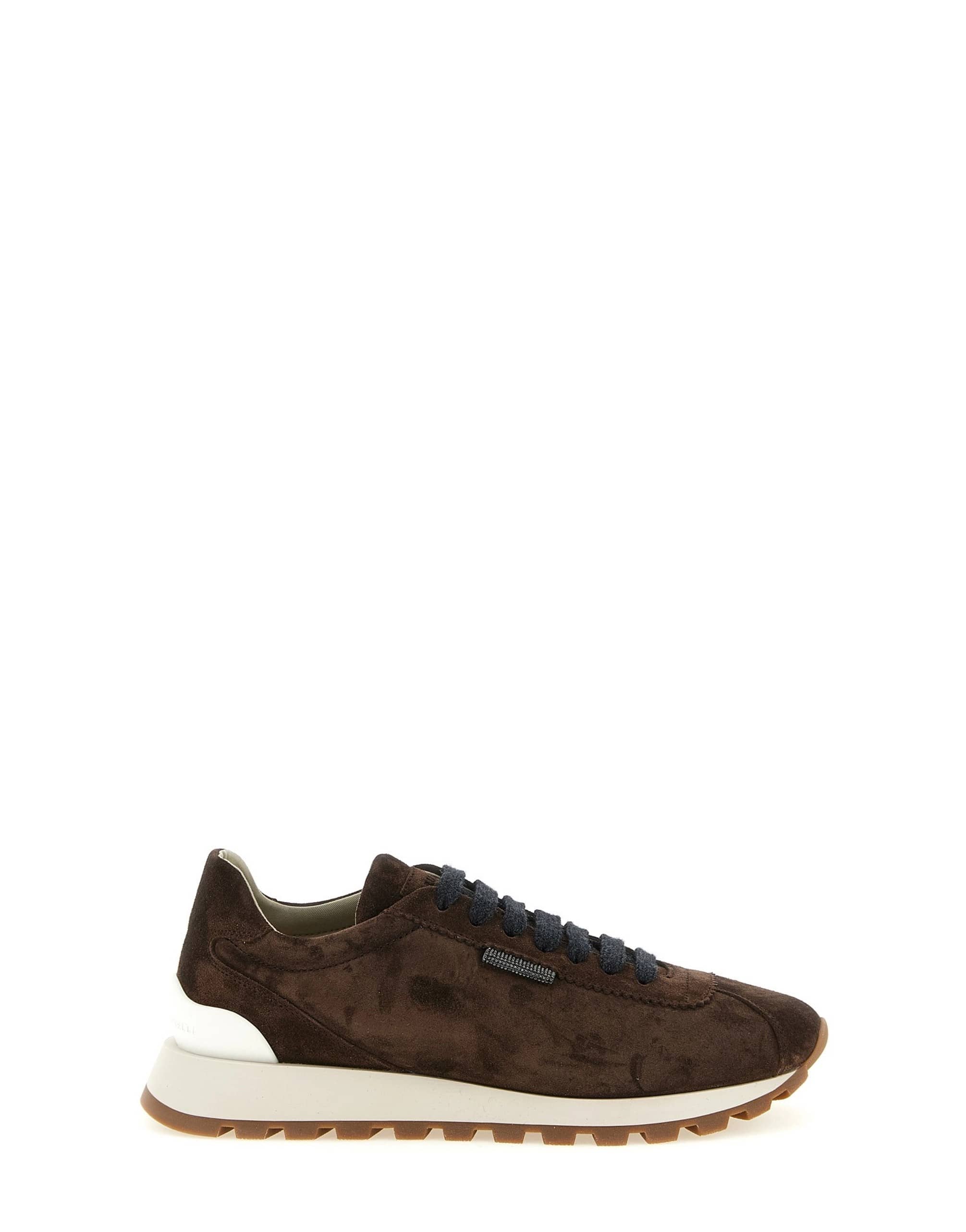 Brunello Cucinelli Brunello Cucinelli Runners Suede Sneakers