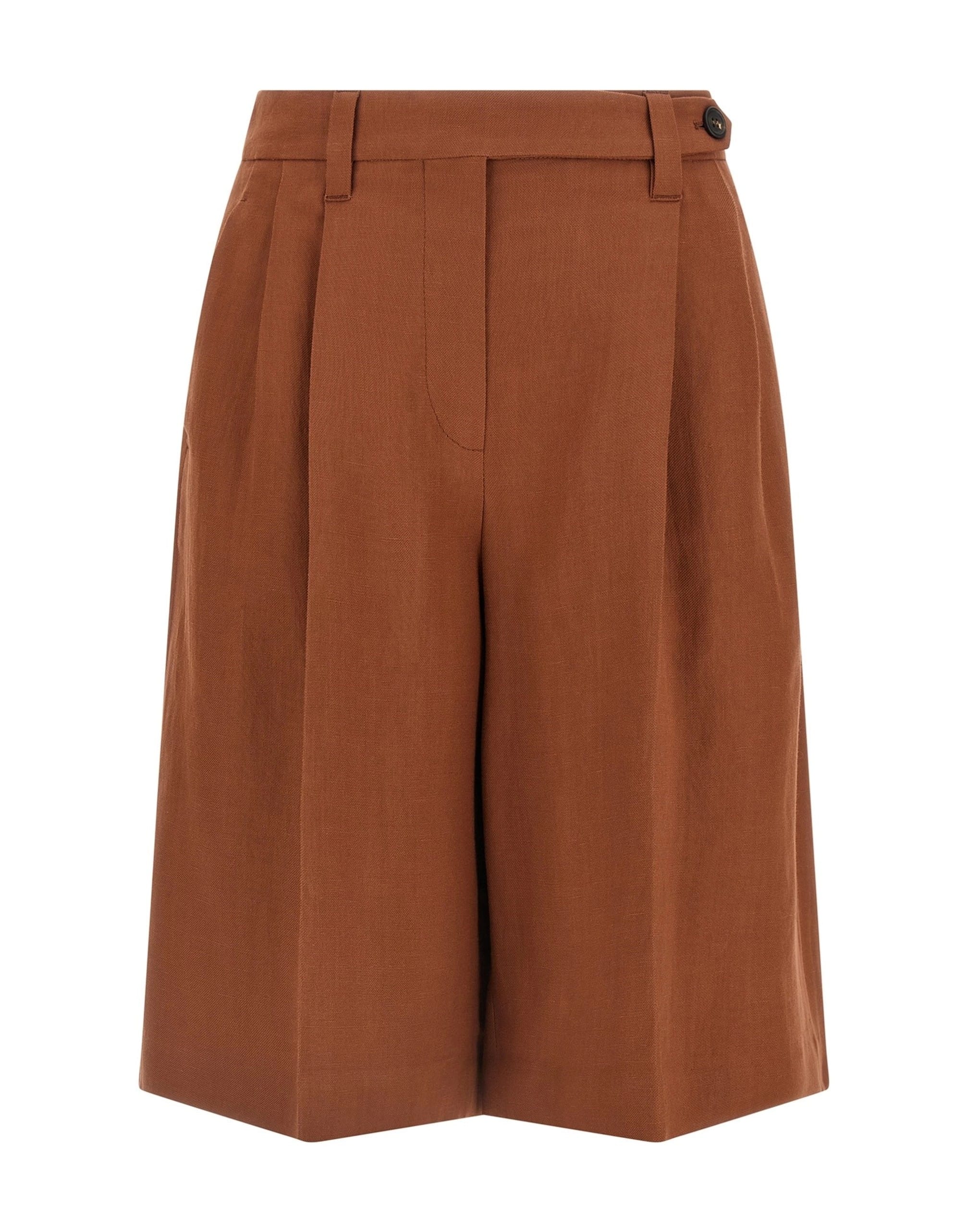 Brunello Cucinelli Brunello Cucinelli Sartorial Brown Bermuda Shorts