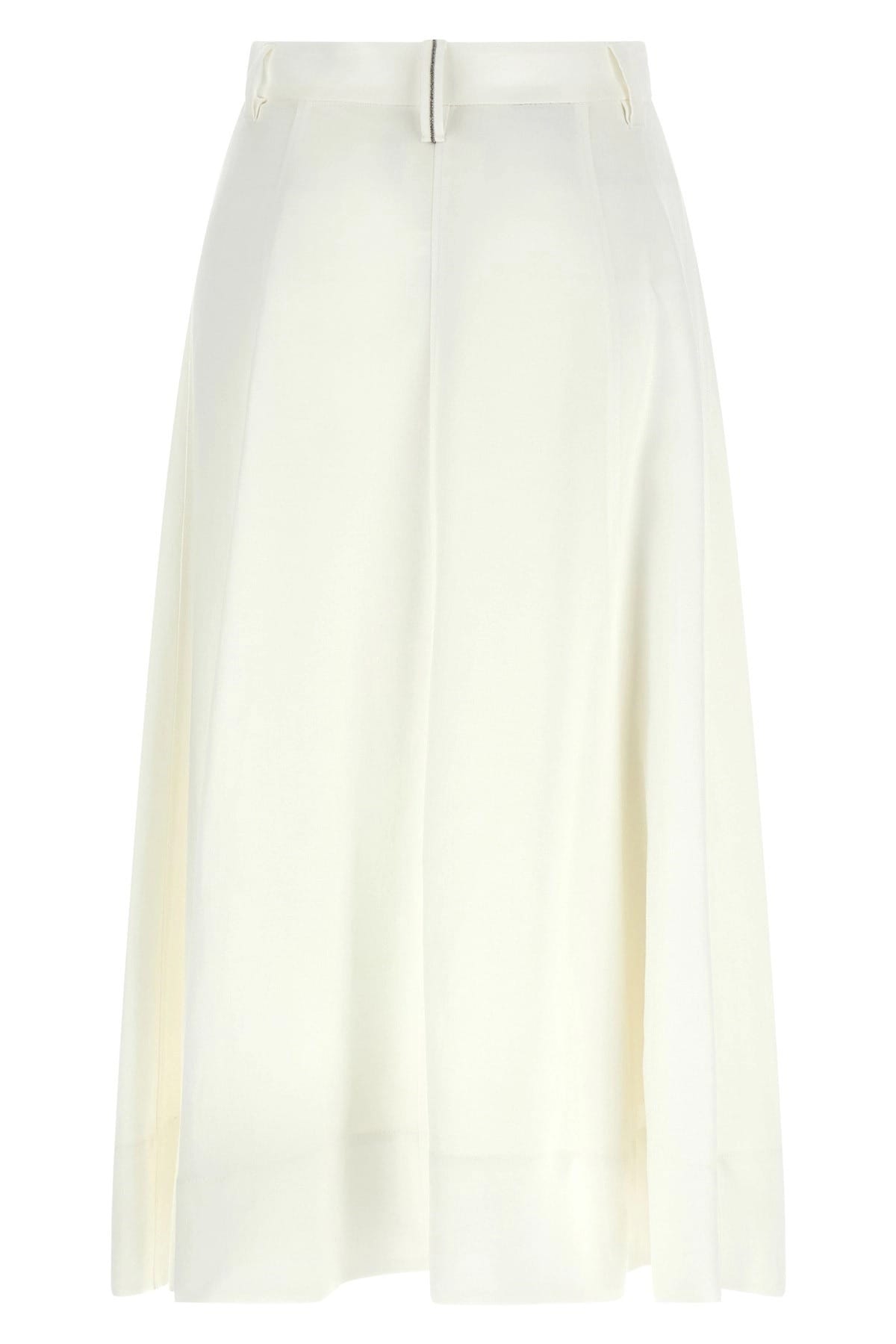 Brunello Cucinelli Brunello Cucinelli Sartorial Midi Skirt