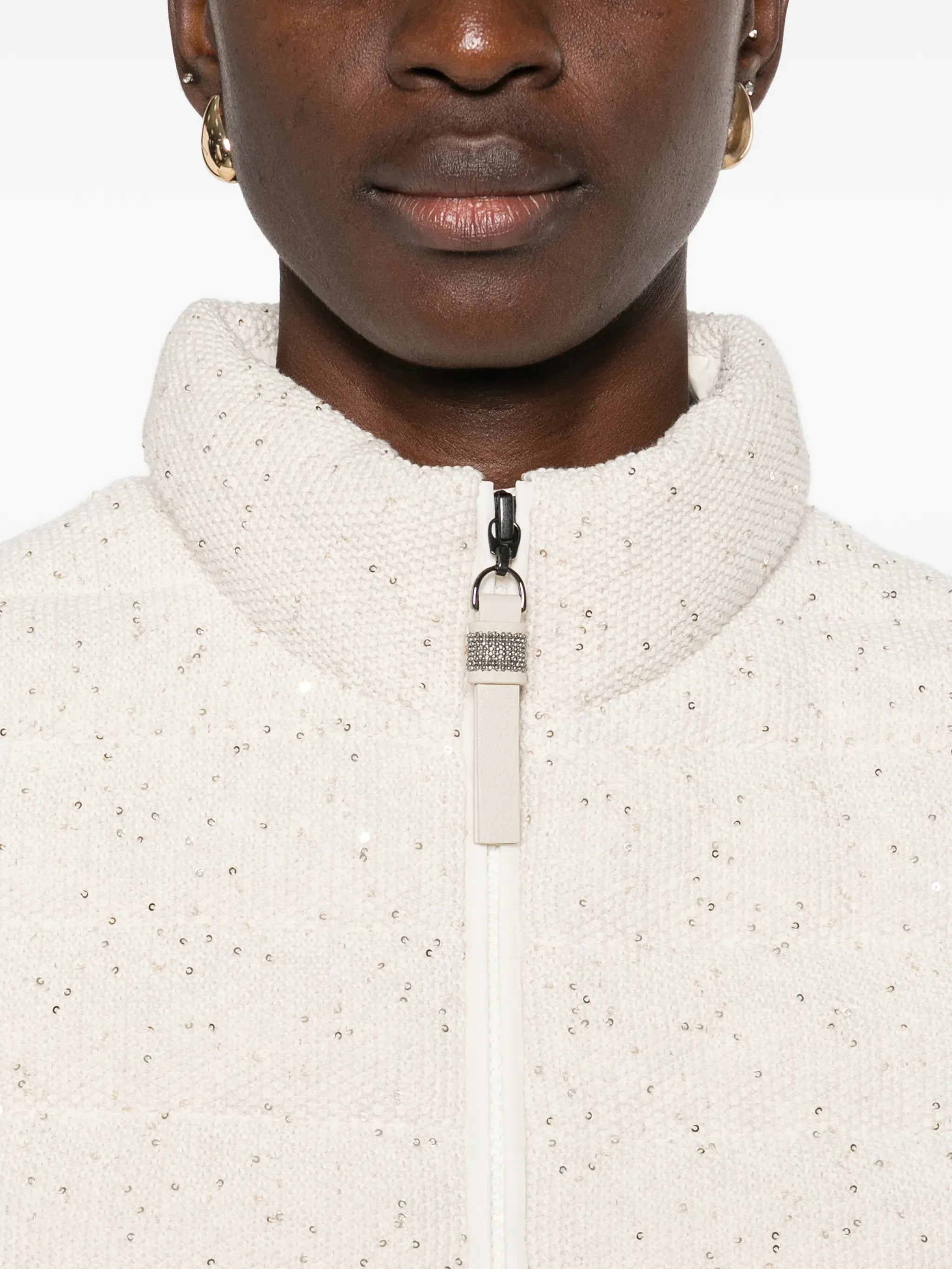 Brunello Cucinelli Sequin-Embellished Gilet