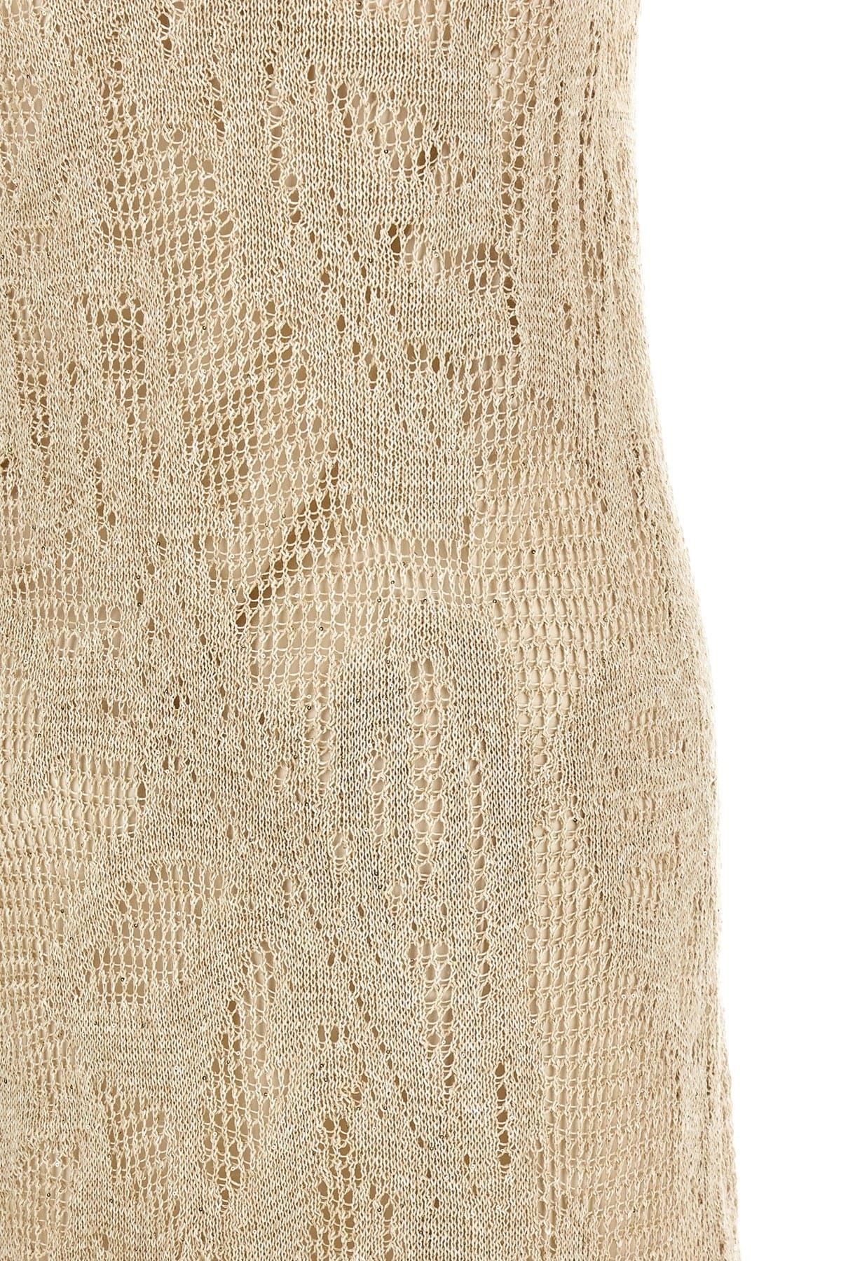 Brunello Cucinelli Brunello Cucinelli Sequined Crochet Maxi Dress
