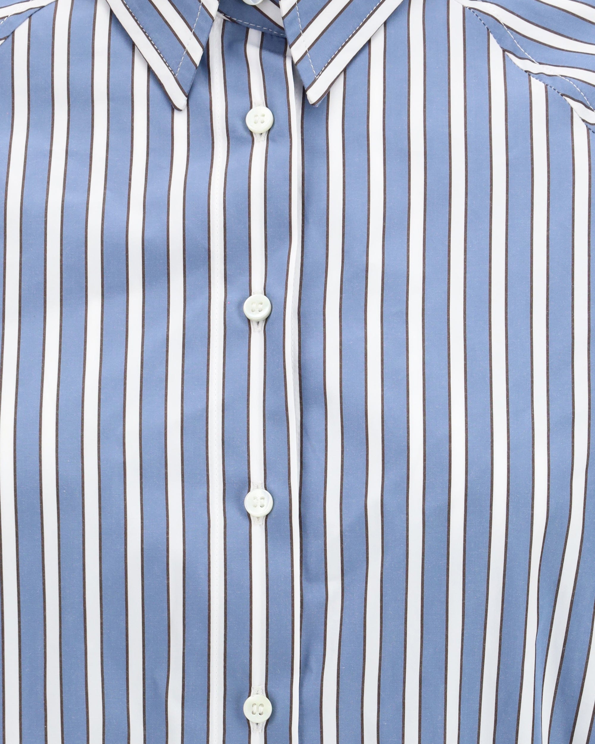 Brunello Cucinelli Brunello Cucinelli Shadow Stripe Poplin Shirt