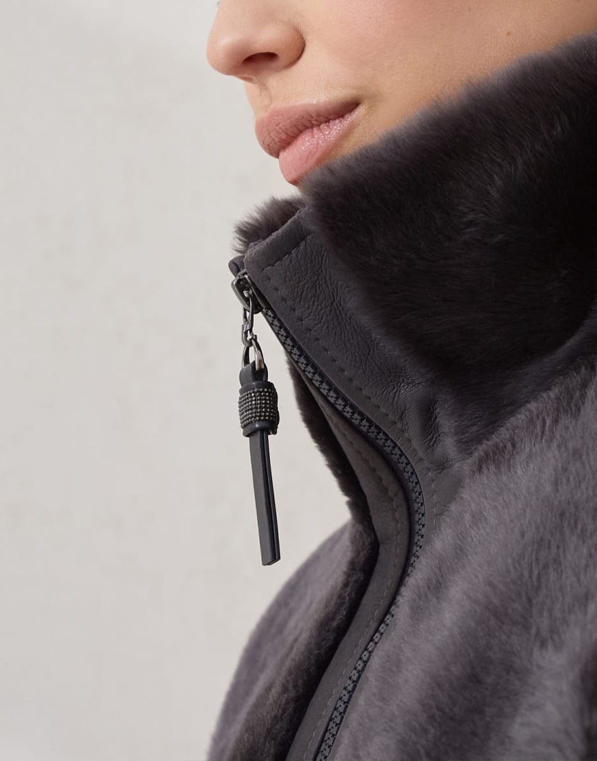 Brunello Cucinelli Shearling Jacket