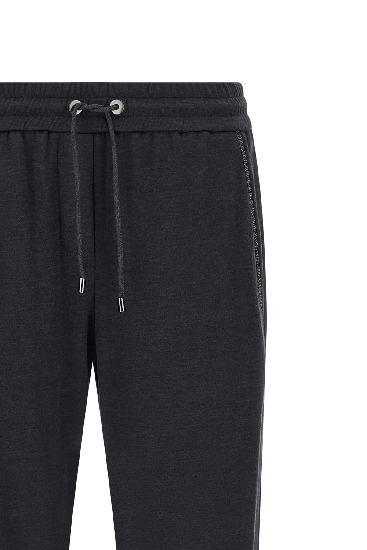 Brunello Cucinelli Brunello Cucinelli Shiny Pocket Detail Joggers