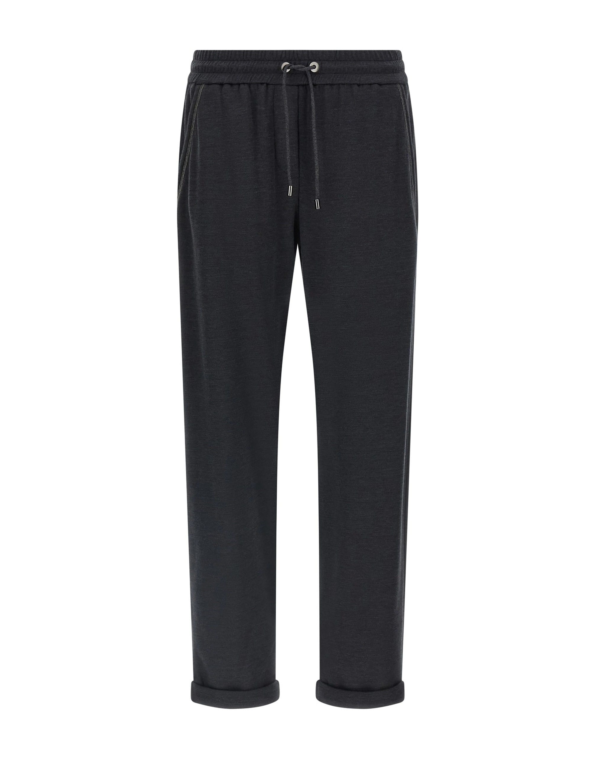 Brunello Cucinelli Brunello Cucinelli Shiny Pocket Detail Joggers