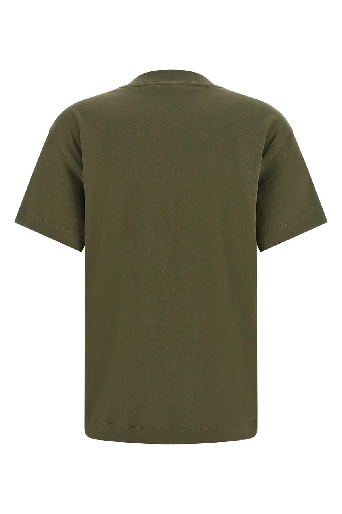 Brunello Cucinelli Shiny Tab T-Shirt - alternate view
