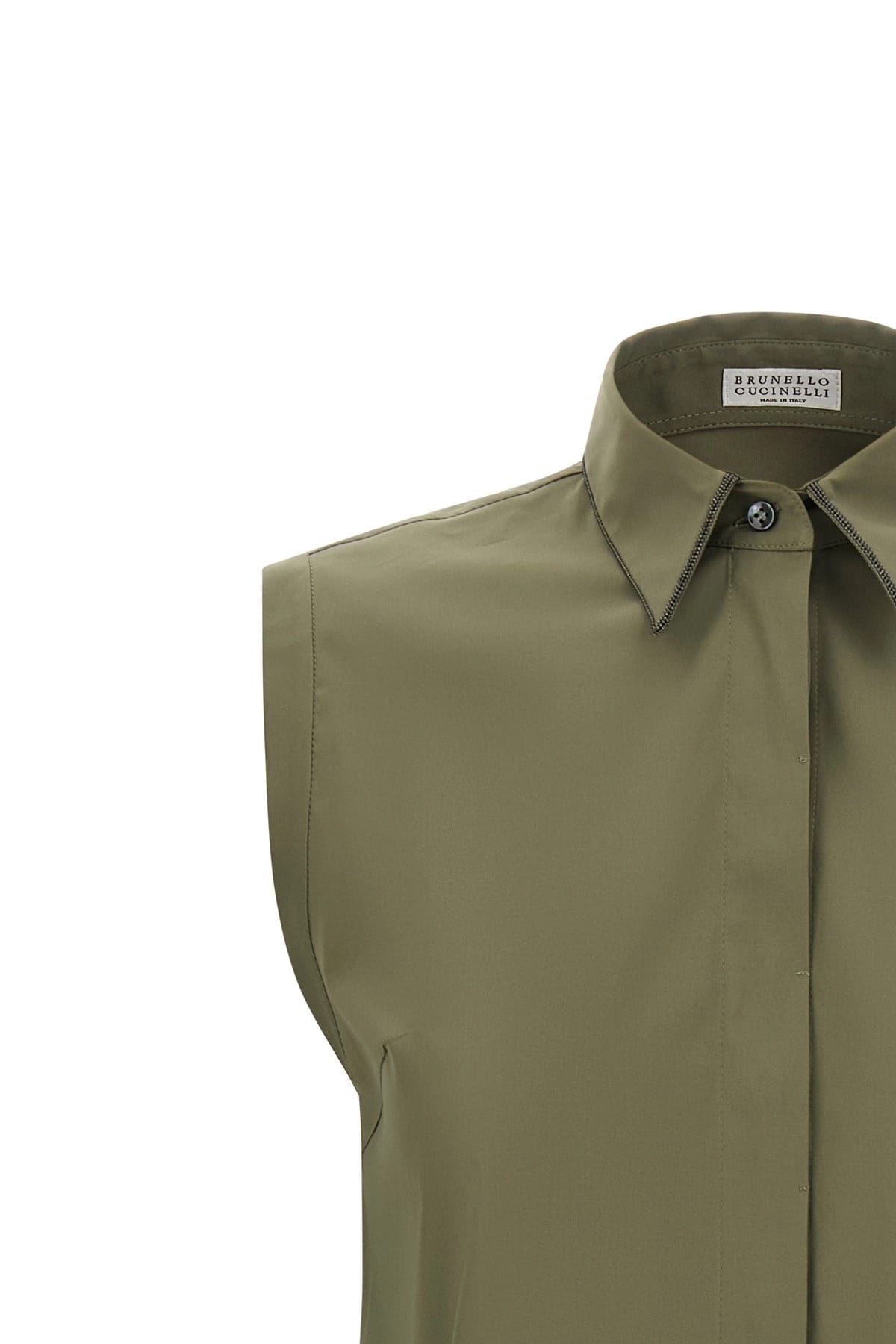 Brunello Cucinelli Brunello Cucinelli Shiny Trim Shirt
