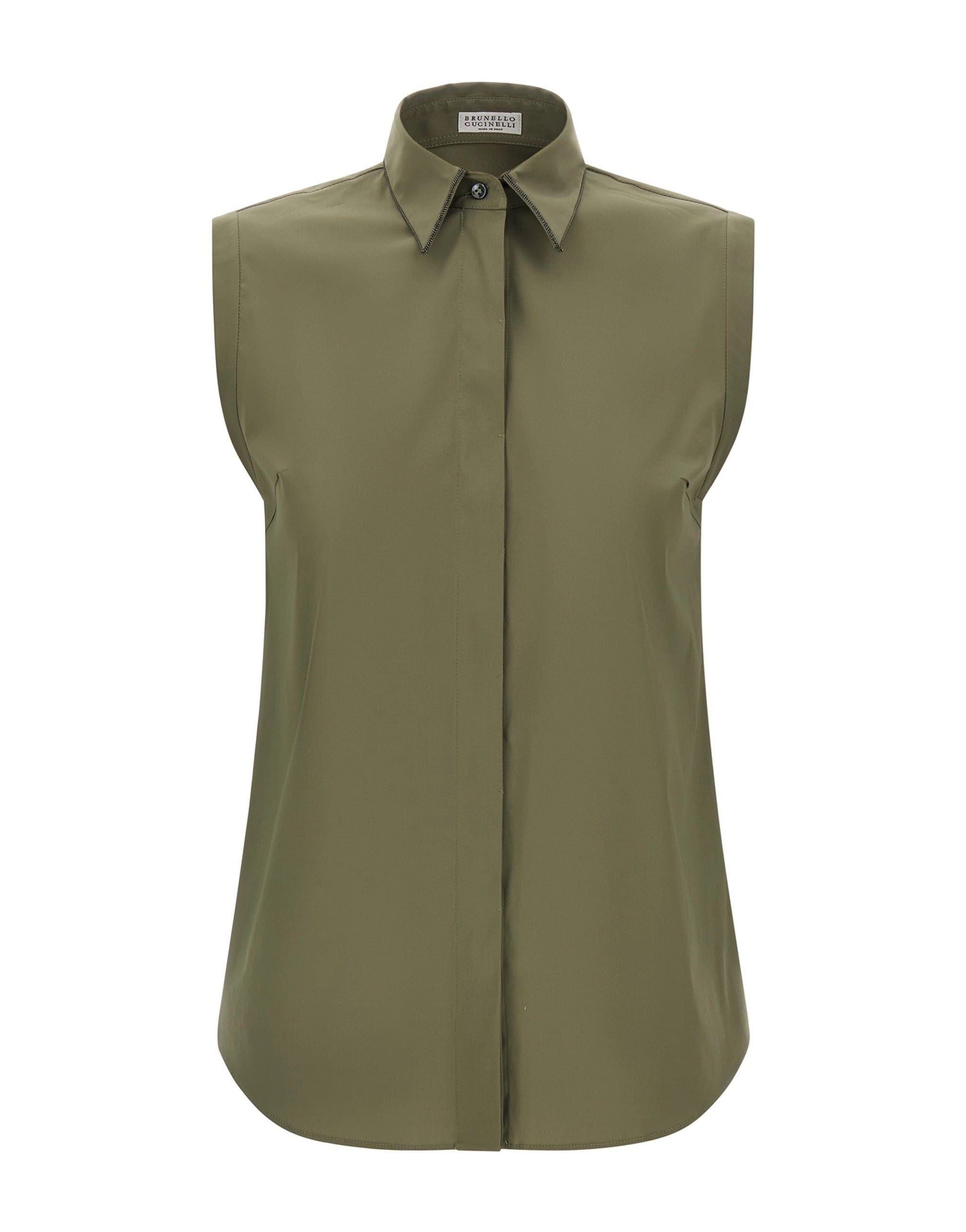 Brunello Cucinelli Brunello Cucinelli Shiny Trim Shirt