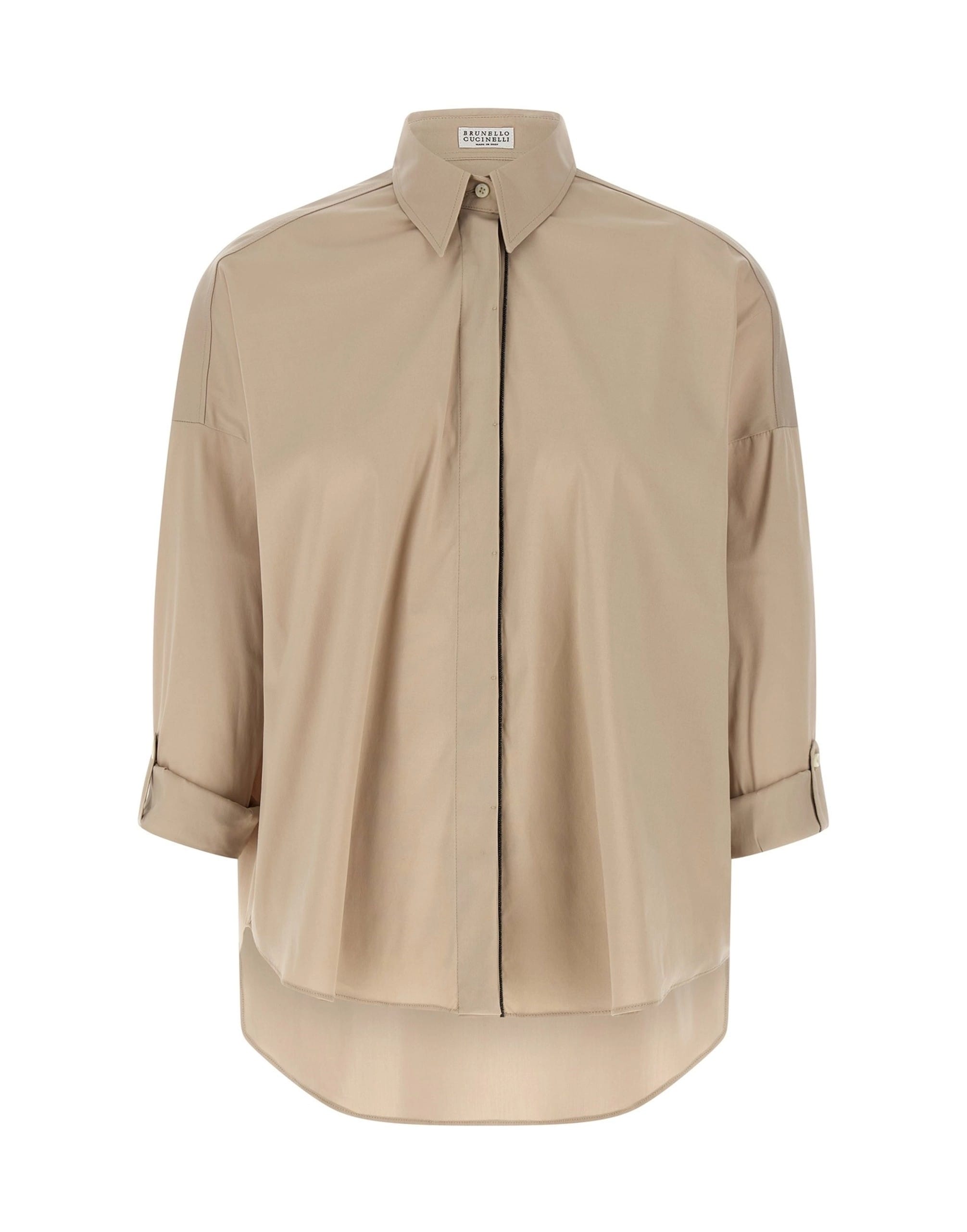 Brunello Cucinelli Brunello Cucinelli Shiny Trim Shirt