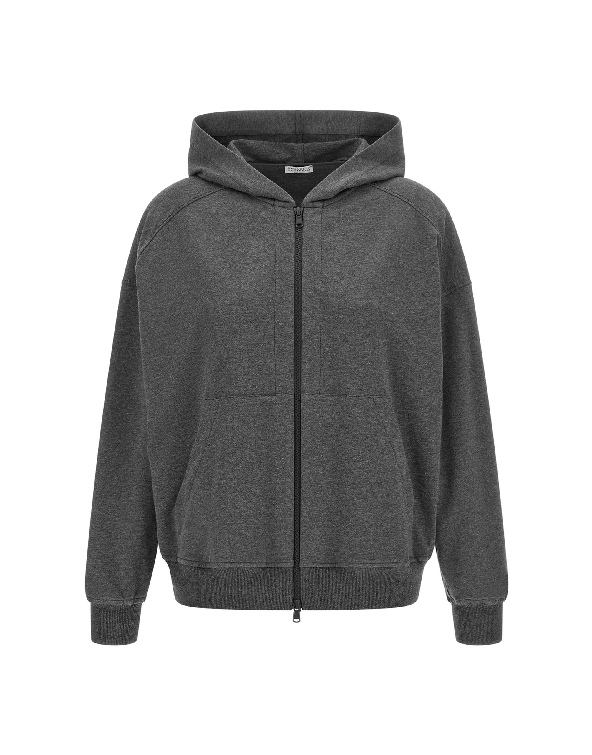 Brunello Cucinelli Brunello Cucinelli Shiny Trims Hoodie