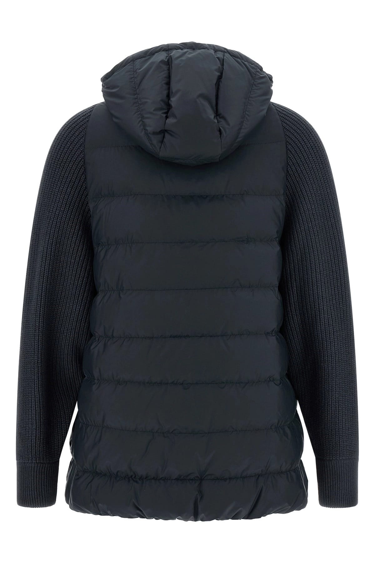 Brunello Cucinelli Brunello Cucinelli Shiny Zipper Pull Down Jacket