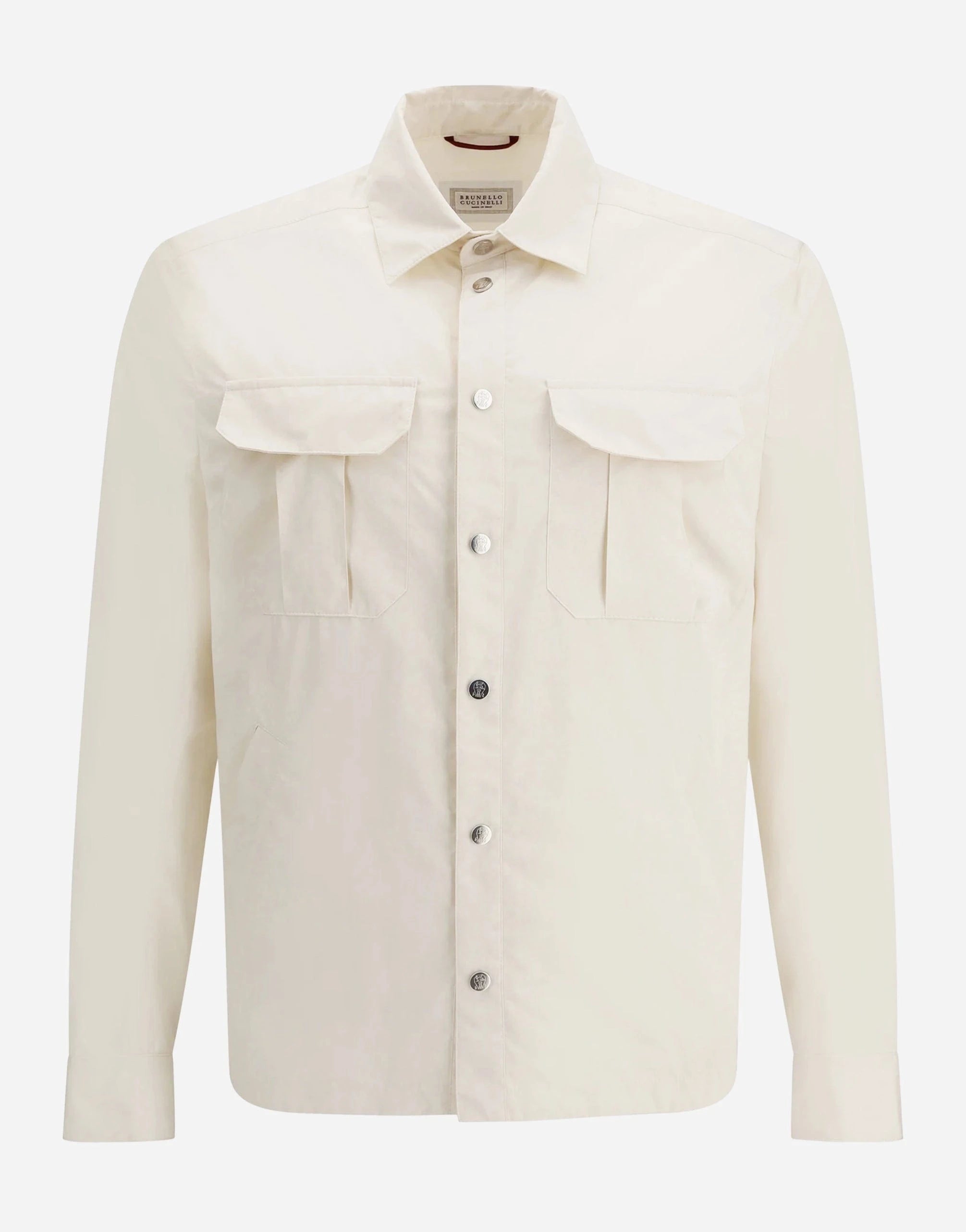 Brunello Cucinelli Shirt-Style Water-Resistant Jacket