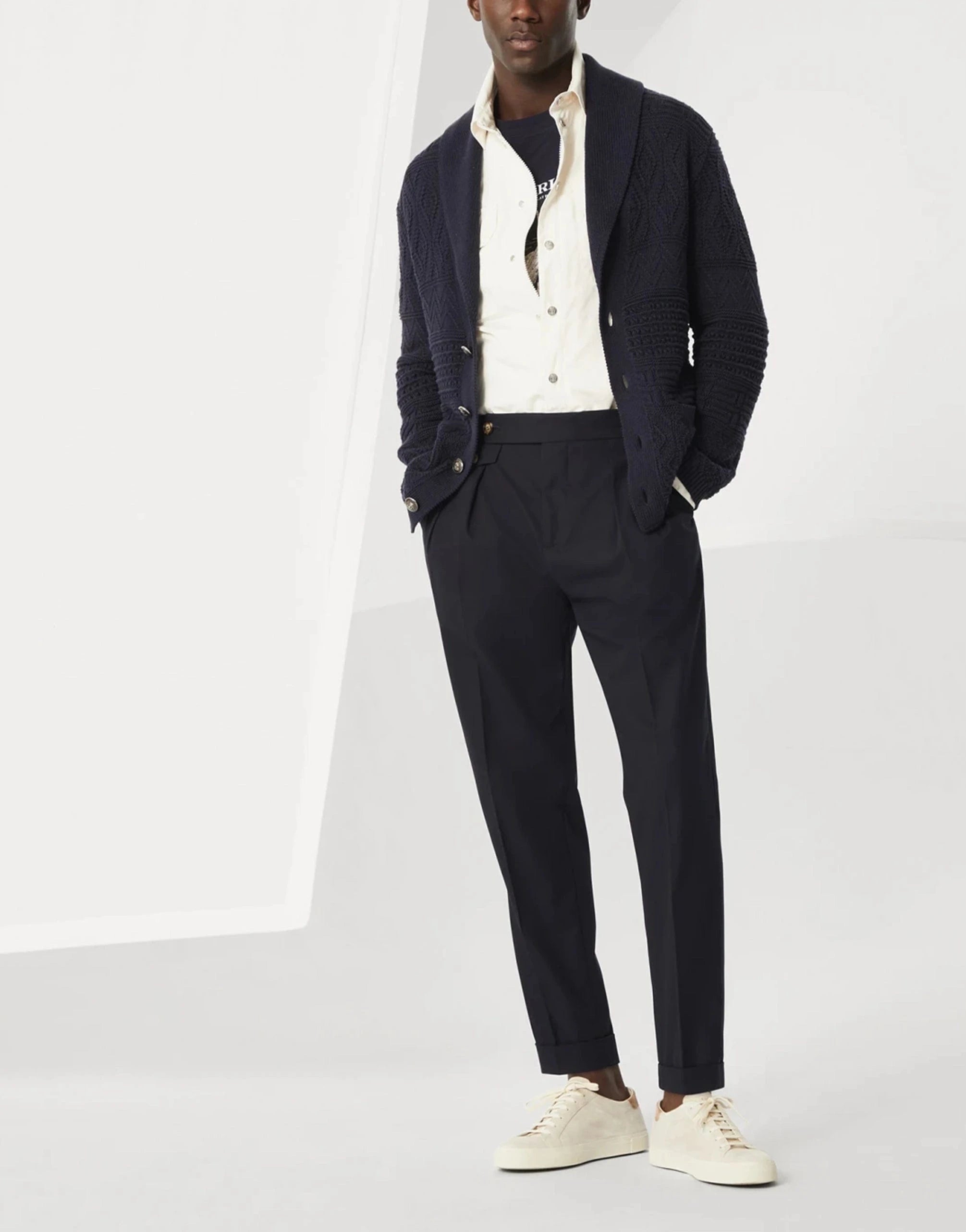 Brunello Cucinelli Shirt-Style Water-Resistant Jacket