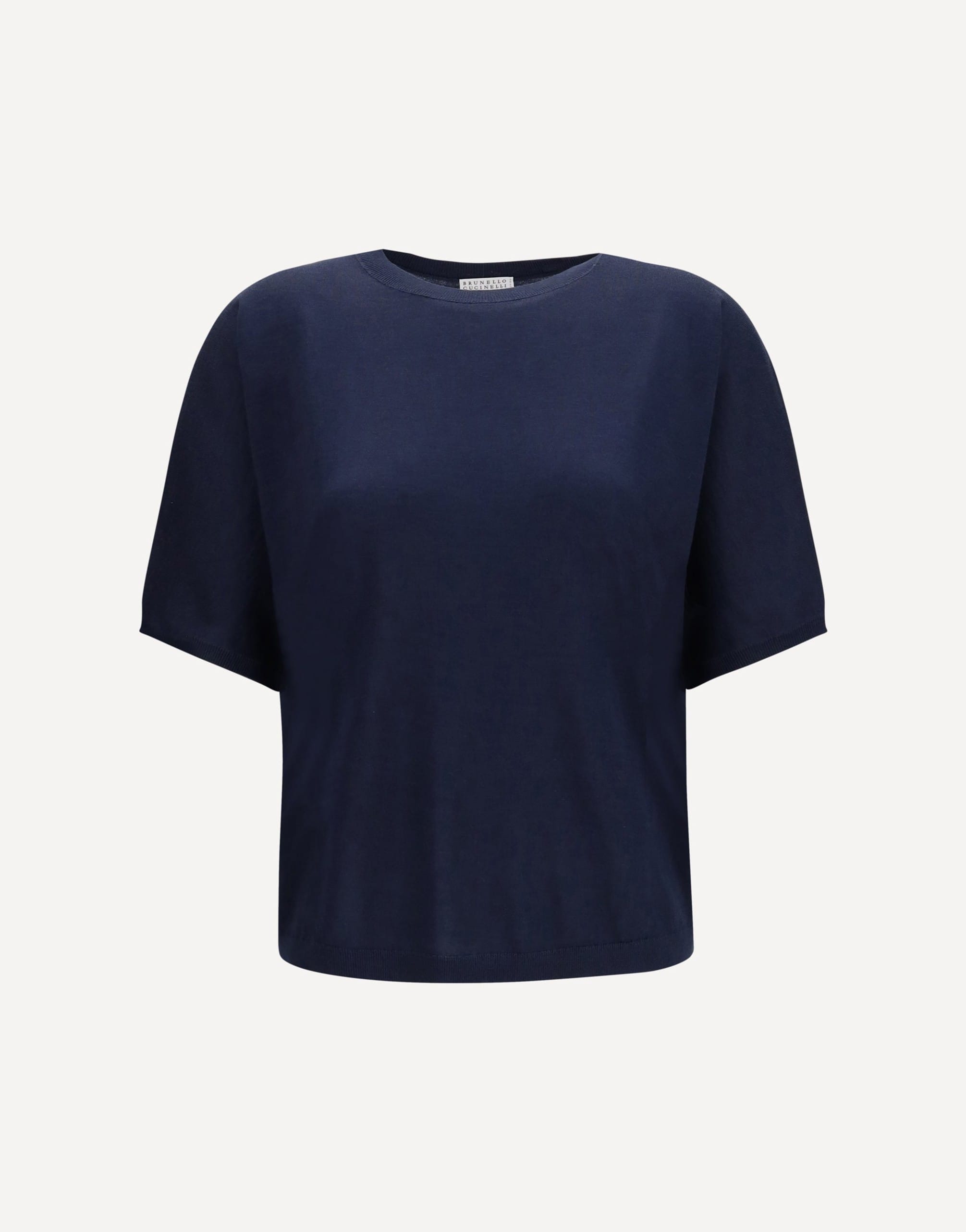 Brunello Cucinelli Brunello Cucinelli Short-Sleeve Cashmere And Silk Sweater