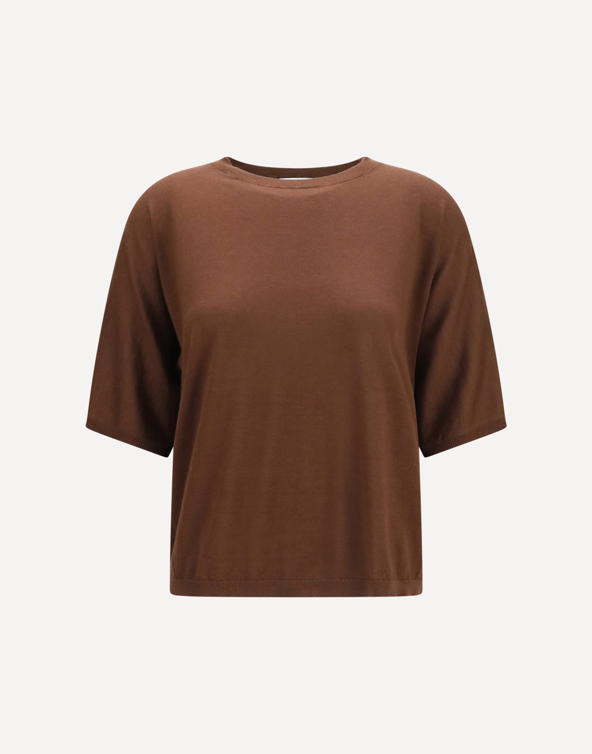 Brunello Cucinelli Brunello Cucinelli Short-Sleeve Cashmere Silk Sweater
