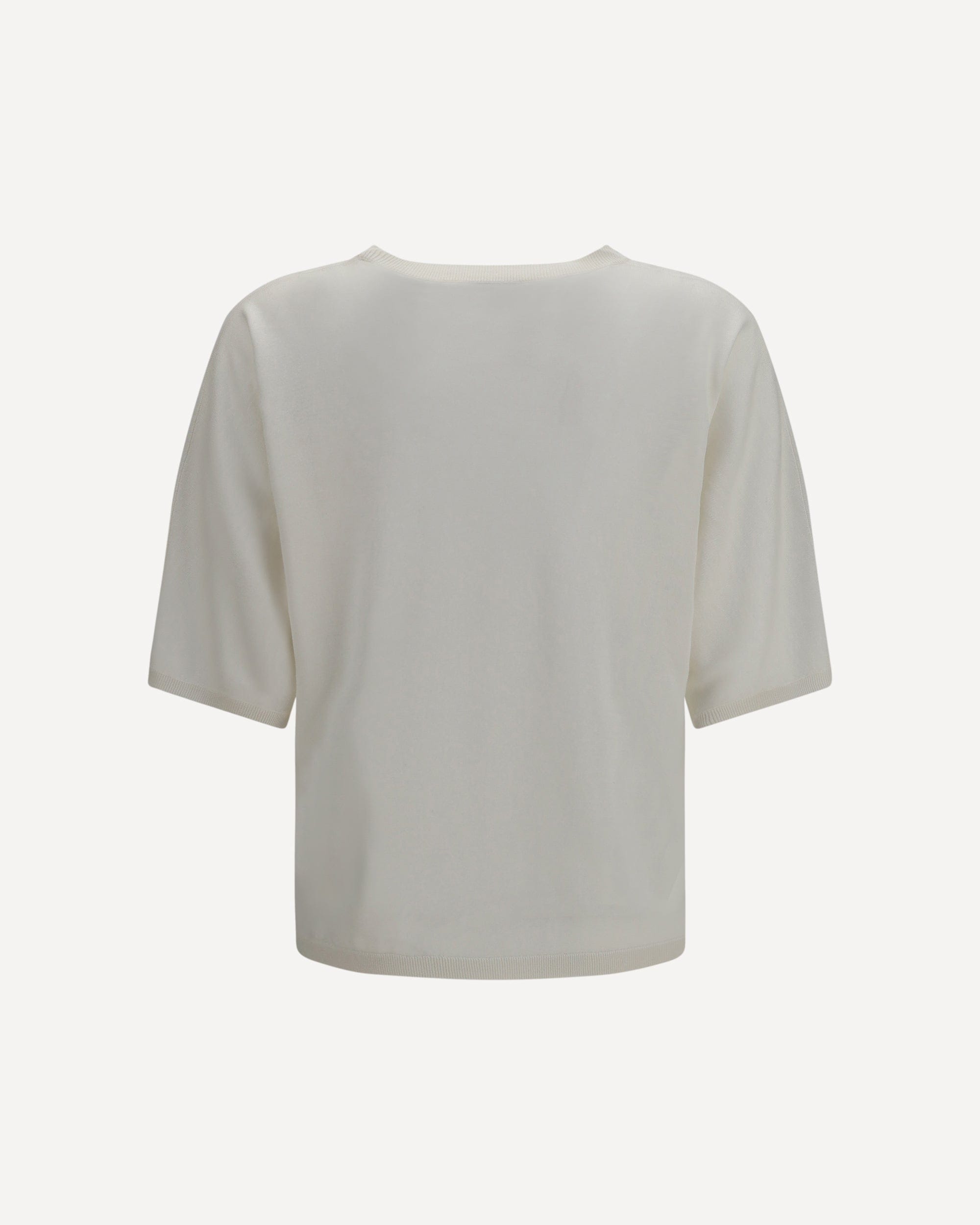 Brunello Cucinelli Brunello Cucinelli Short-Sleeve Cashmere Silk Sweater