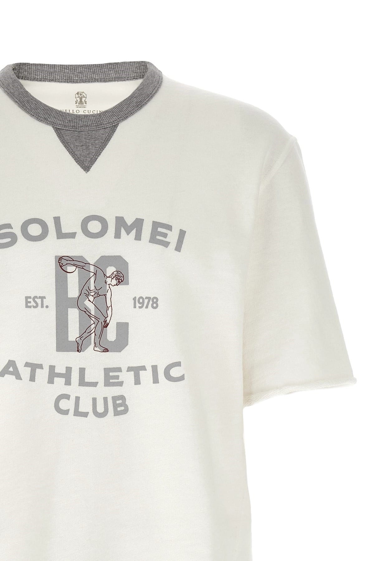 Brunello Cucinelli Brunello Cucinelli Short Sleeved Sweatshirt