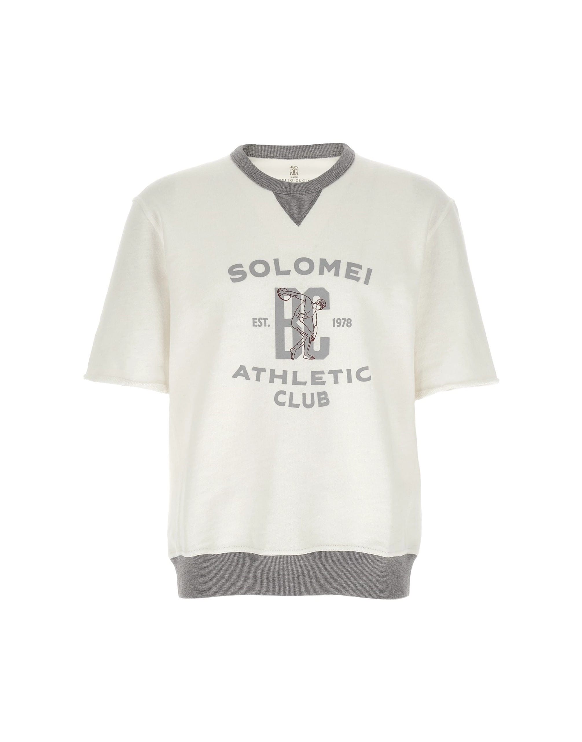 Brunello Cucinelli Brunello Cucinelli Short Sleeved Sweatshirt