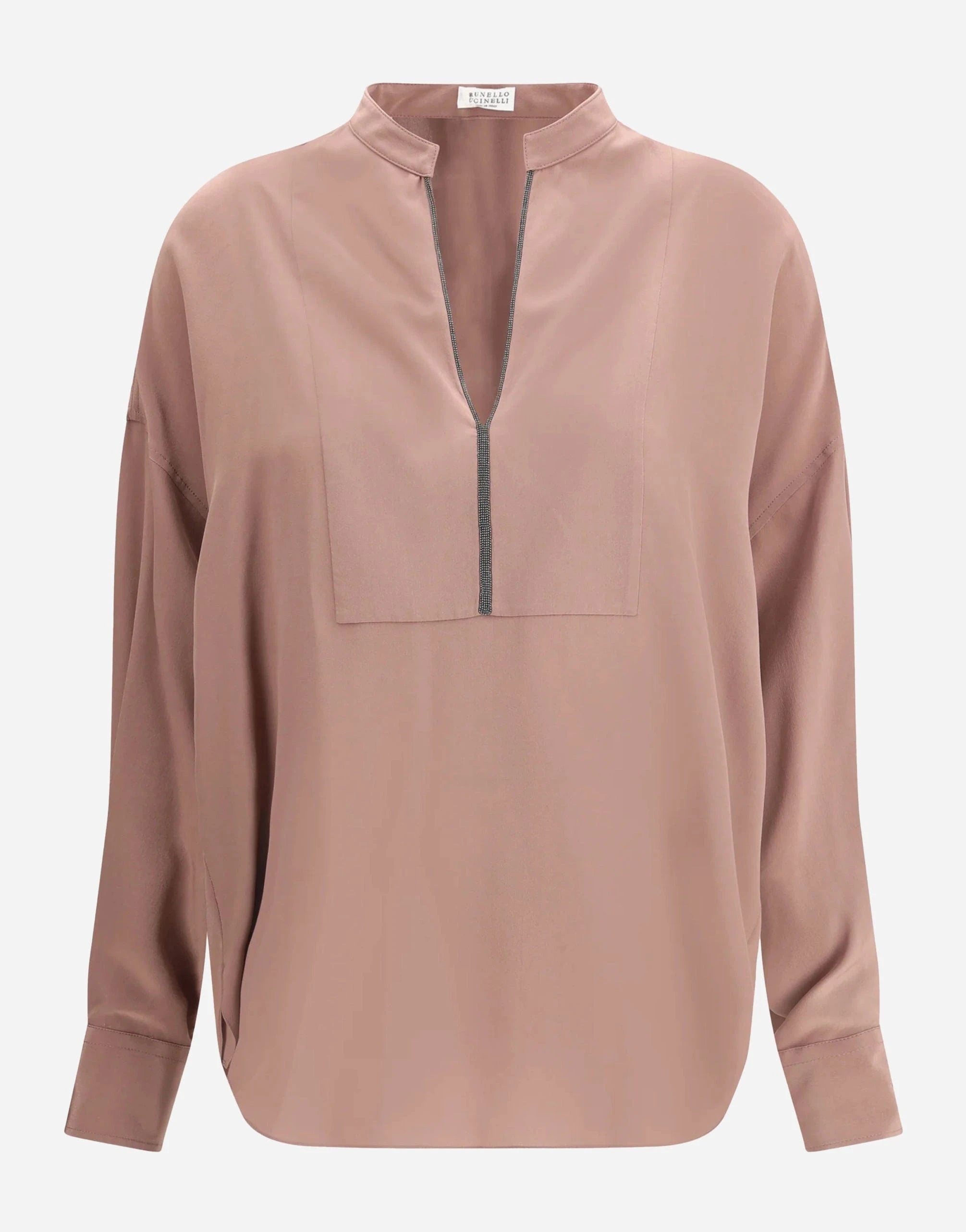 Brunello Cucinelli Silk Satin Blouse