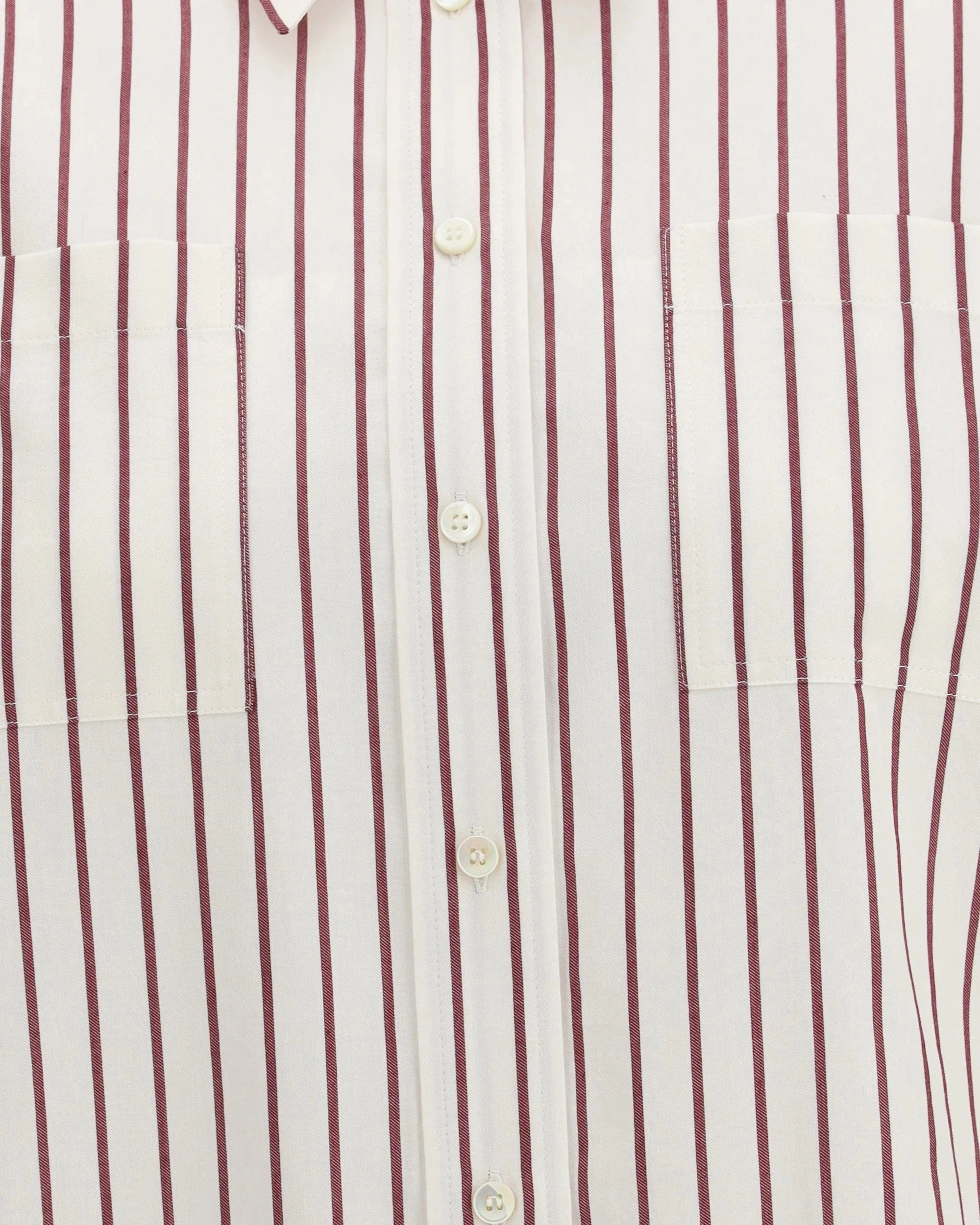 Brunello Cucinelli Silk Striped Shirt
