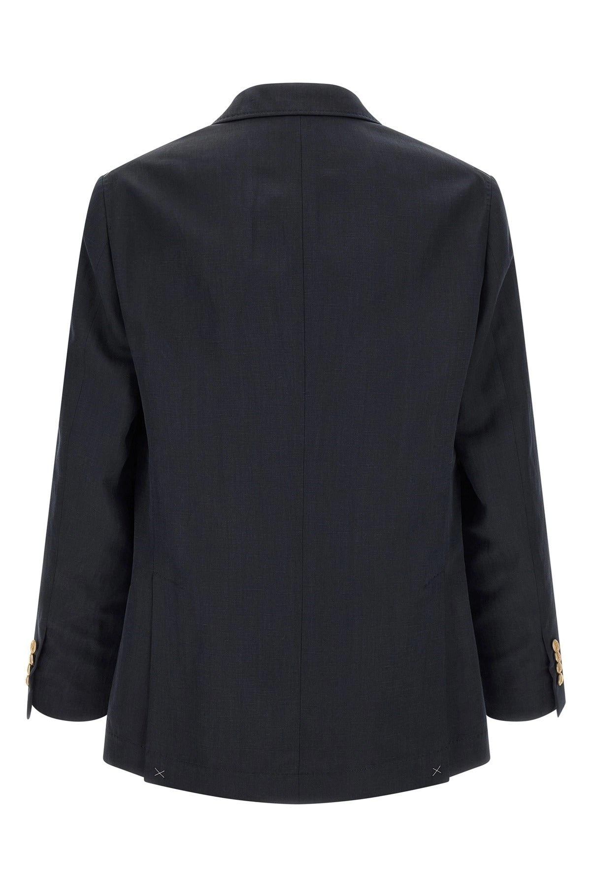 Brunello Cucinelli Silk Twill Linen Délavé Blazer
