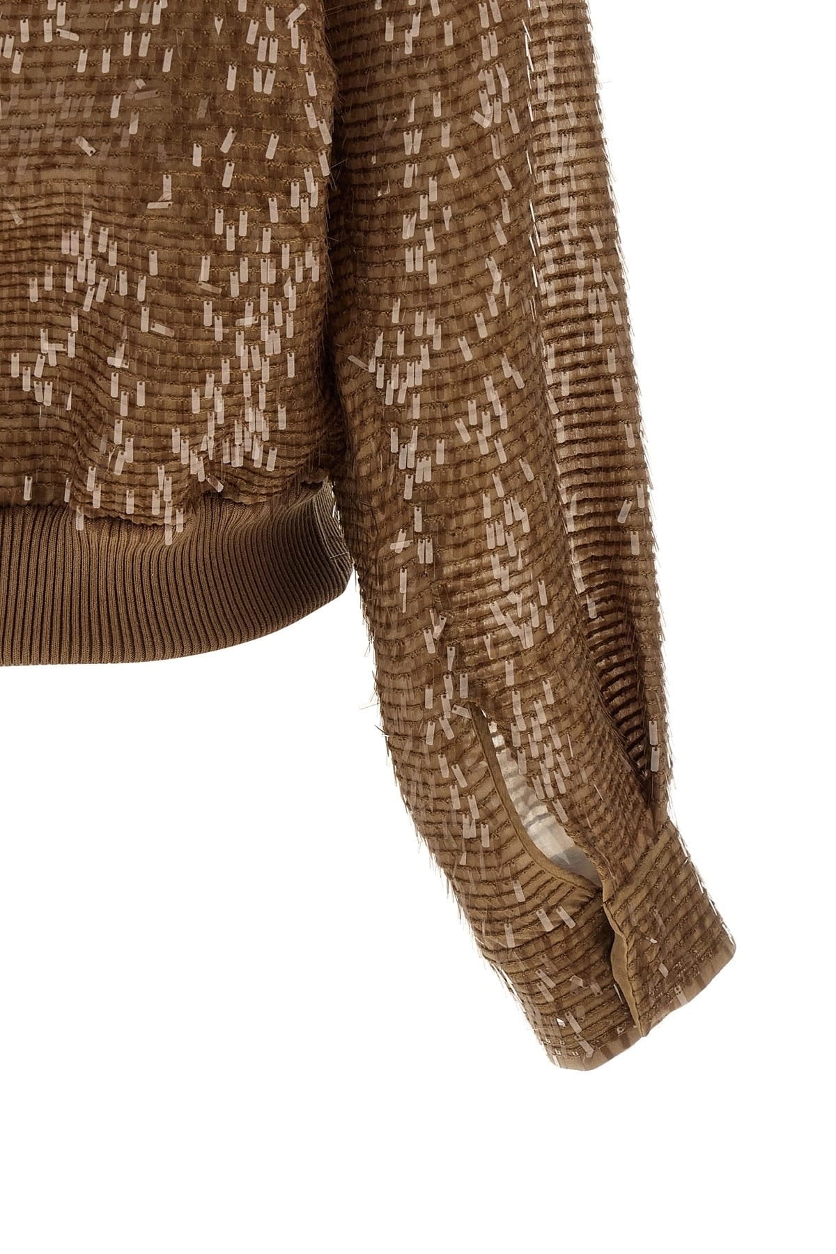 Brunello Cucinelli Brunello Cucinelli Silk Zip Cardigan