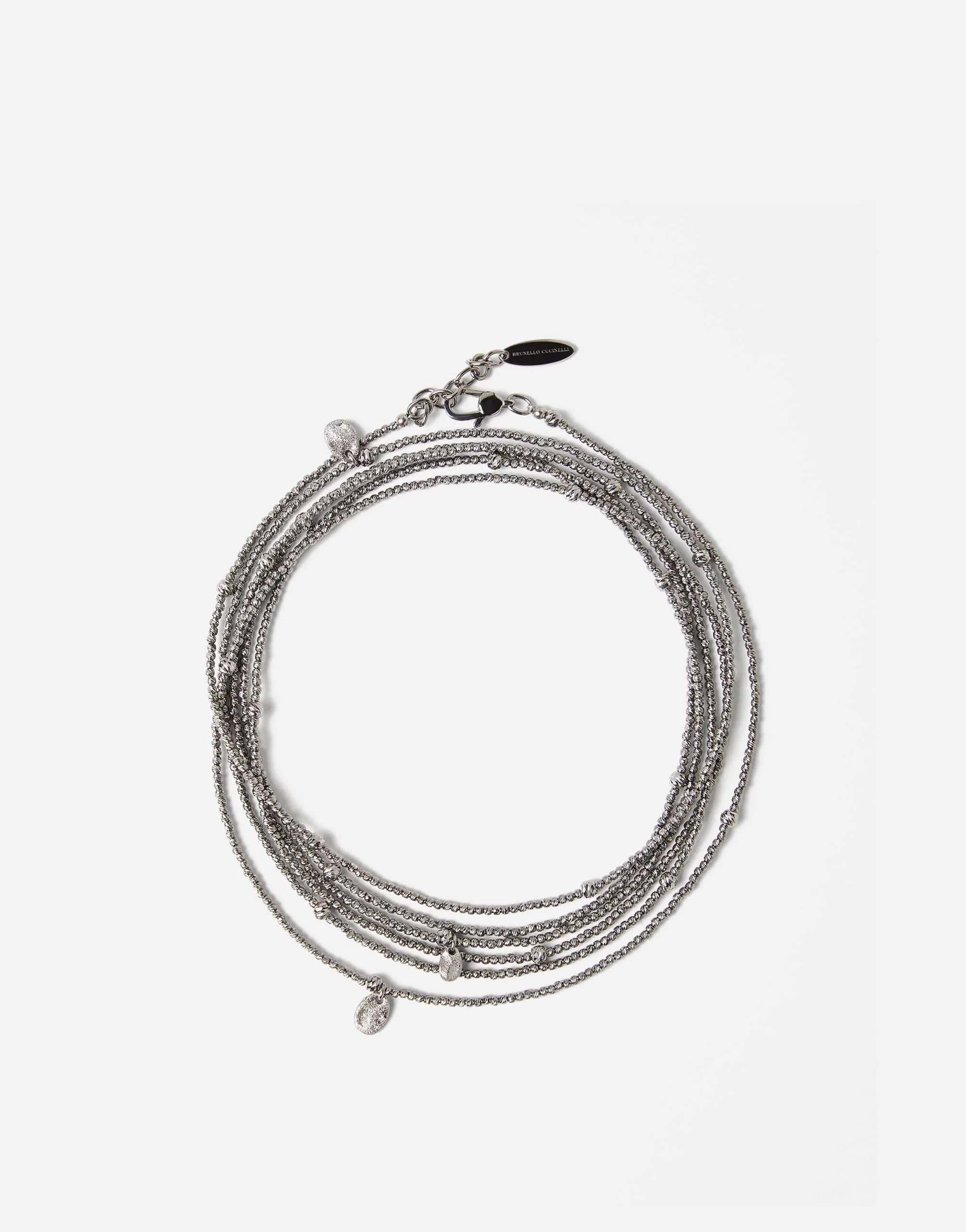 Brunello Cucinelli Silver Wrap Bracelet