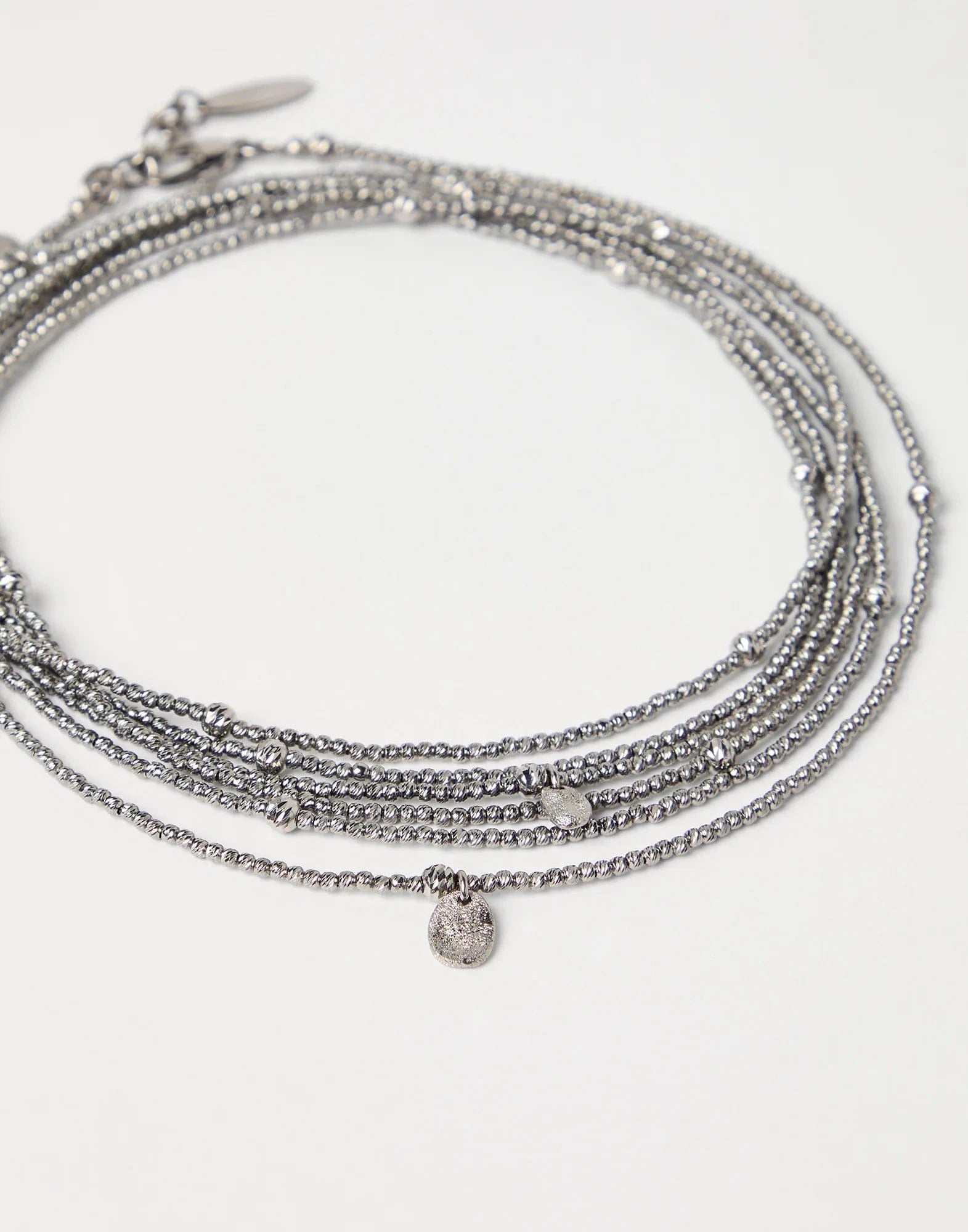 Brunello Cucinelli Silver Wrap Bracelet