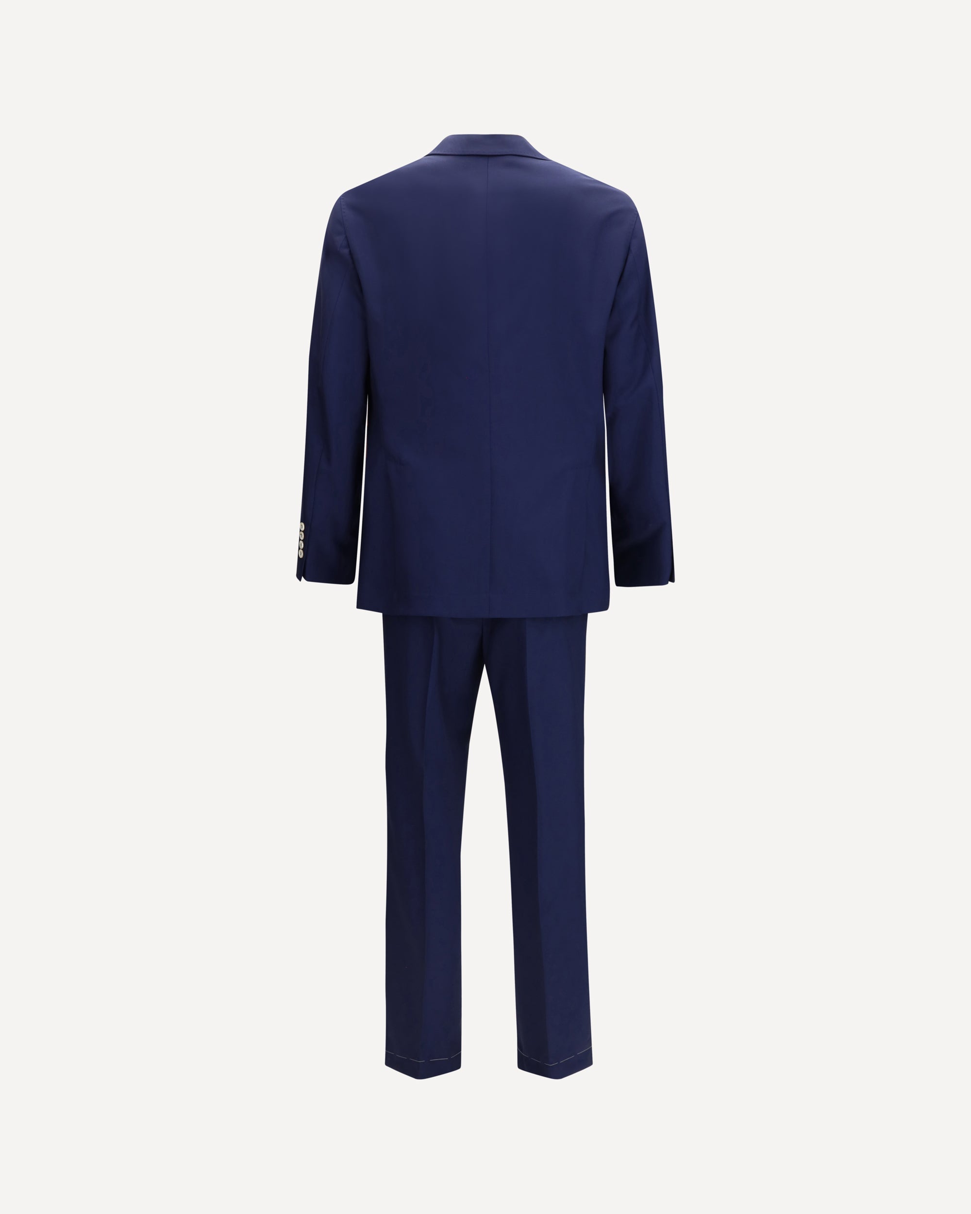 Brunello Cucinelli Costume à boutonnage simple avec revers en pointe - alternate view