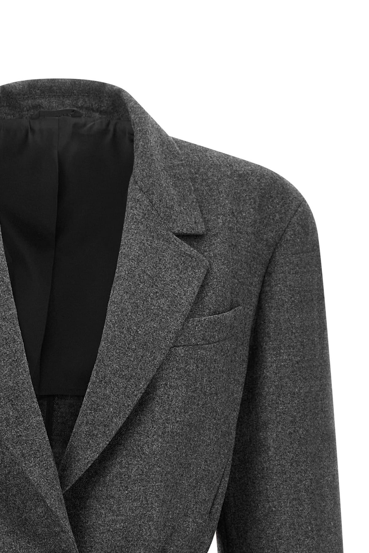 Brunello Cucinelli Brunello Cucinelli Single-Breasted Virgin Wool Blazer