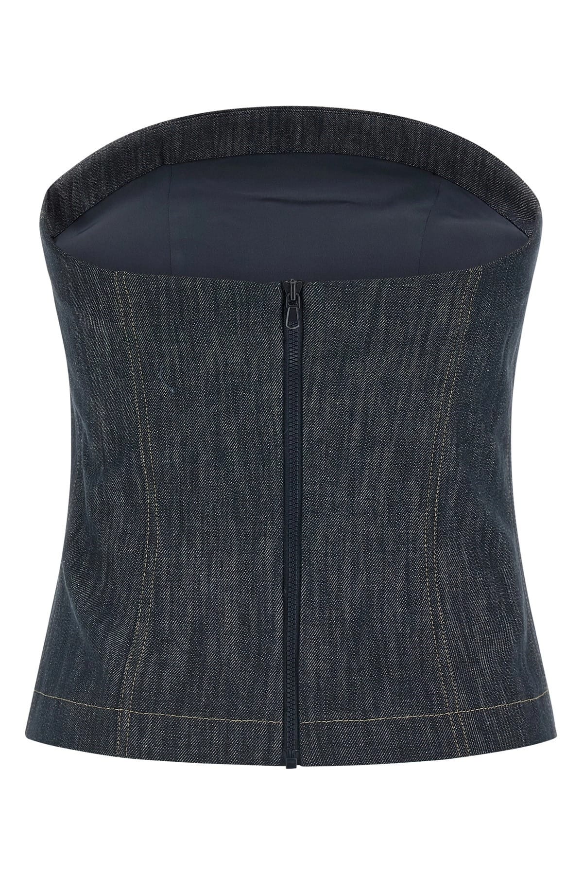 Brunello Cucinelli Brunello Cucinelli Sleeveless Denim Top