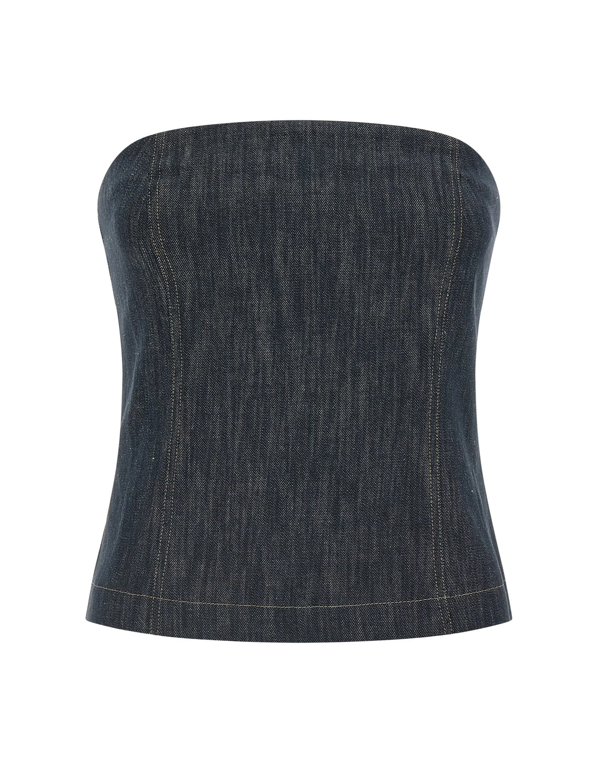 Brunello Cucinelli Brunello Cucinelli Sleeveless Denim Top