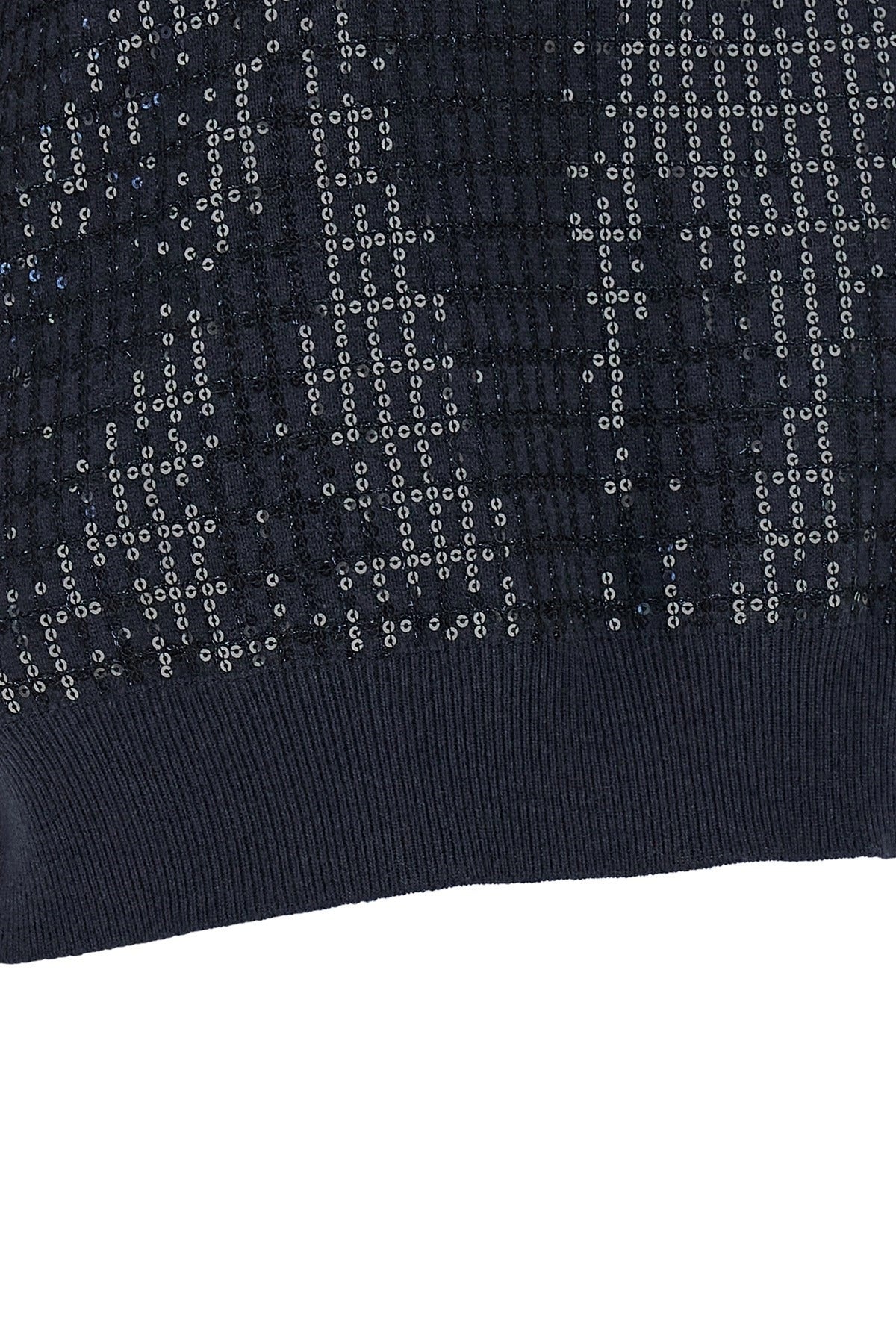 Brunello Cucinelli maglione senza maniche ricamato con paillettes