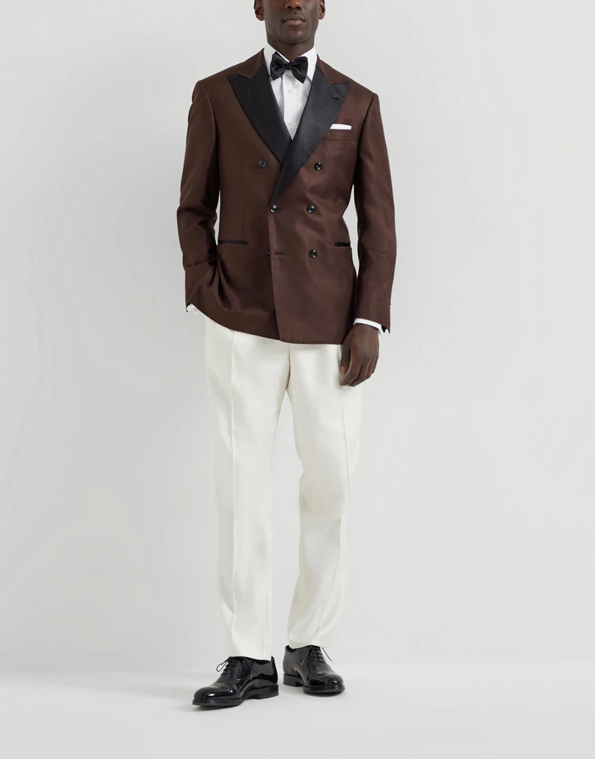 Brunello Cucinelli Slim Fit Tuxedo Shirt