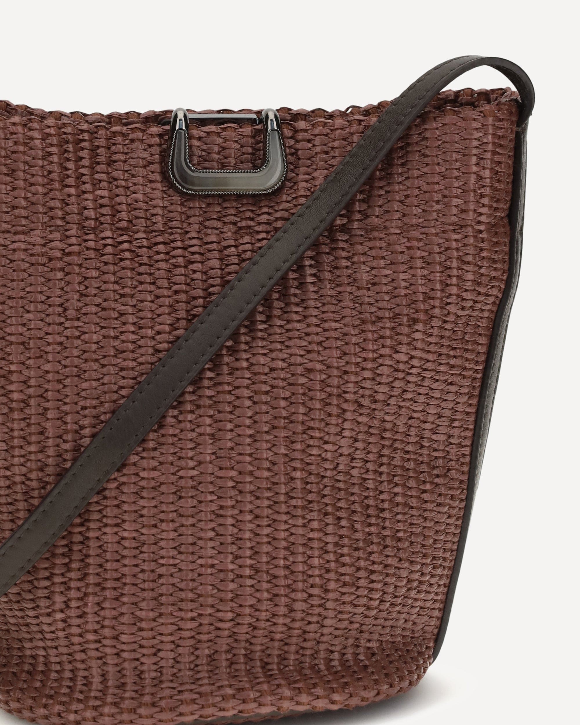 Brunello Cucinelli Brunello Cucinelli Small Sartorial Bucket Bag In Raffia