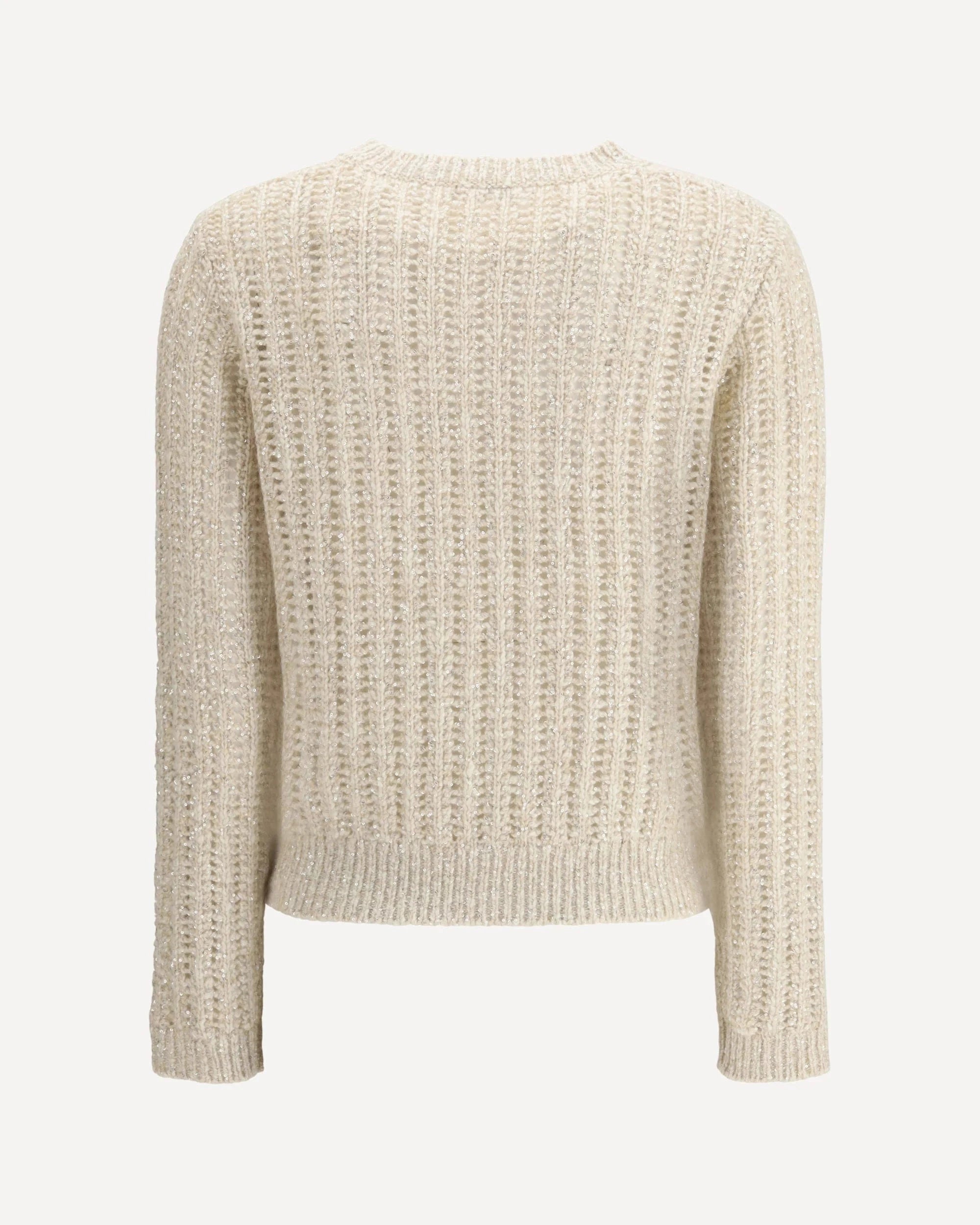 Brunello Cucinelli Soft Dazzling Rib Sweater