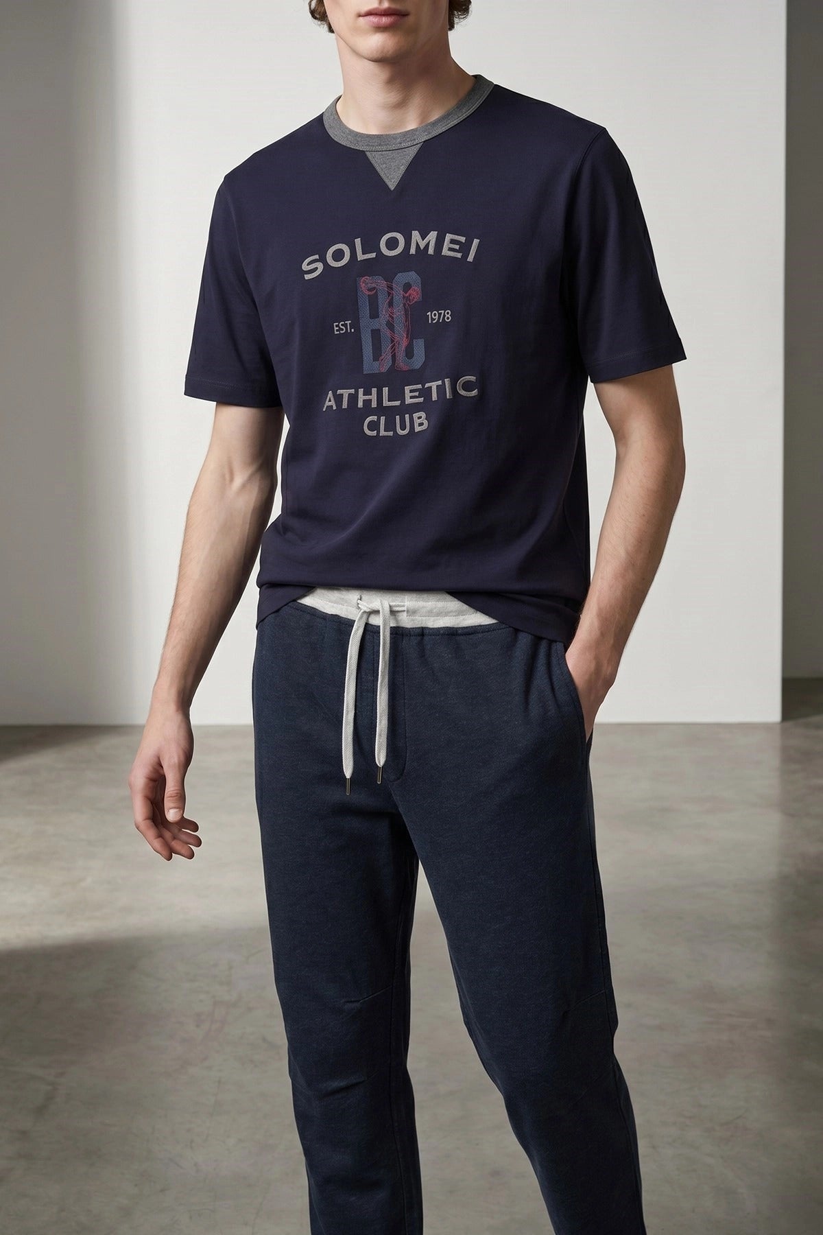 Brunello Cucinelli Solomei Athletic Club Oberteil