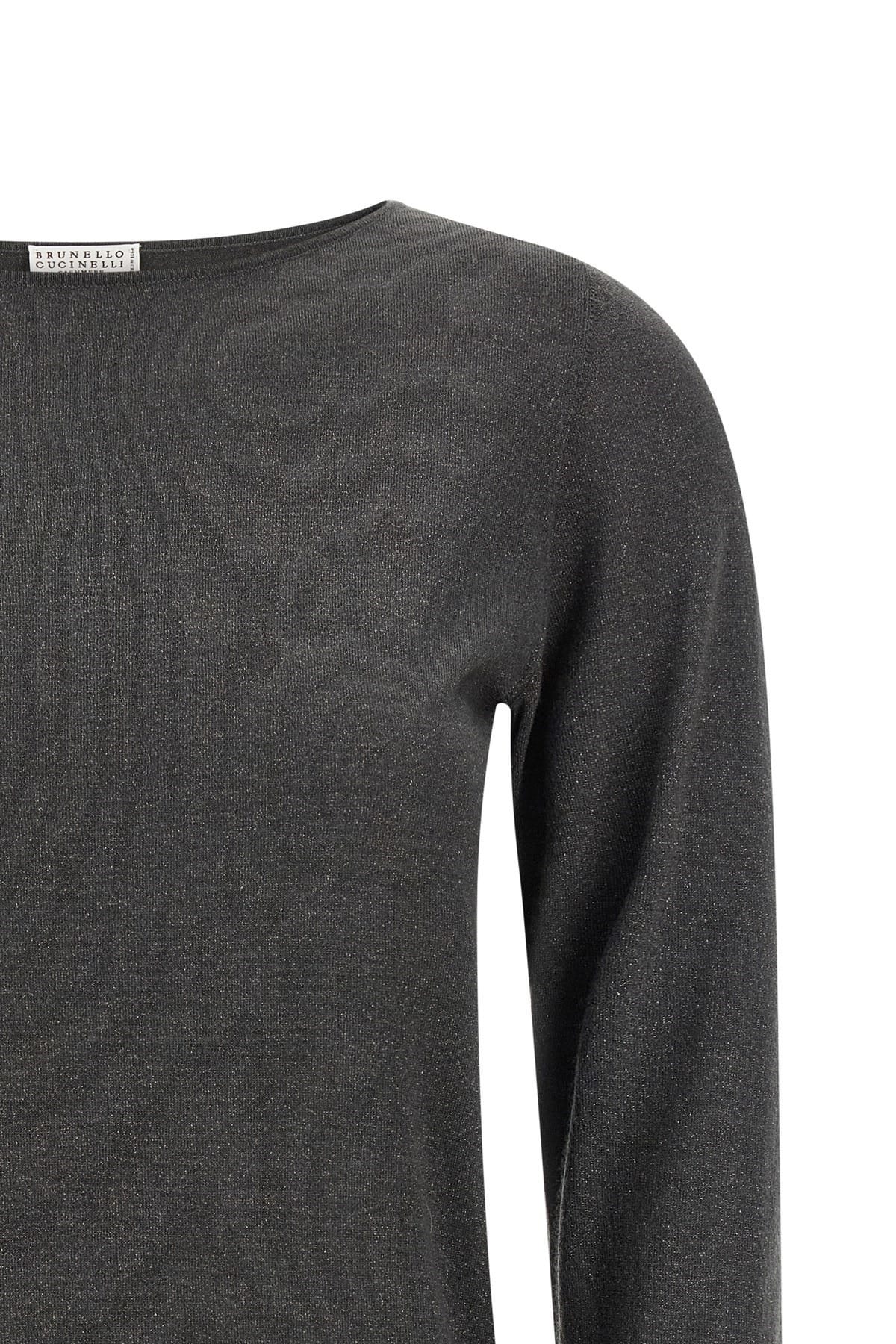 Brunello Cucinelli Brunello Cucinelli Sparkling Cashmere Silk Sweater