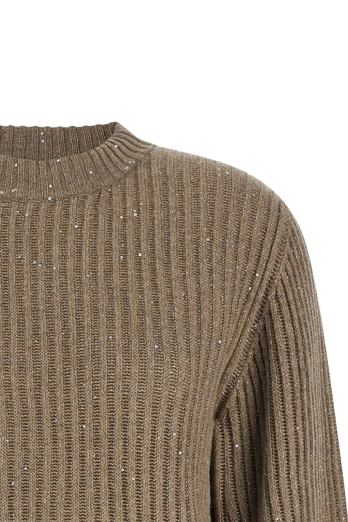 Brunello Cucinelli Brunello Cucinelli Sparkling Crew Neck Sweater