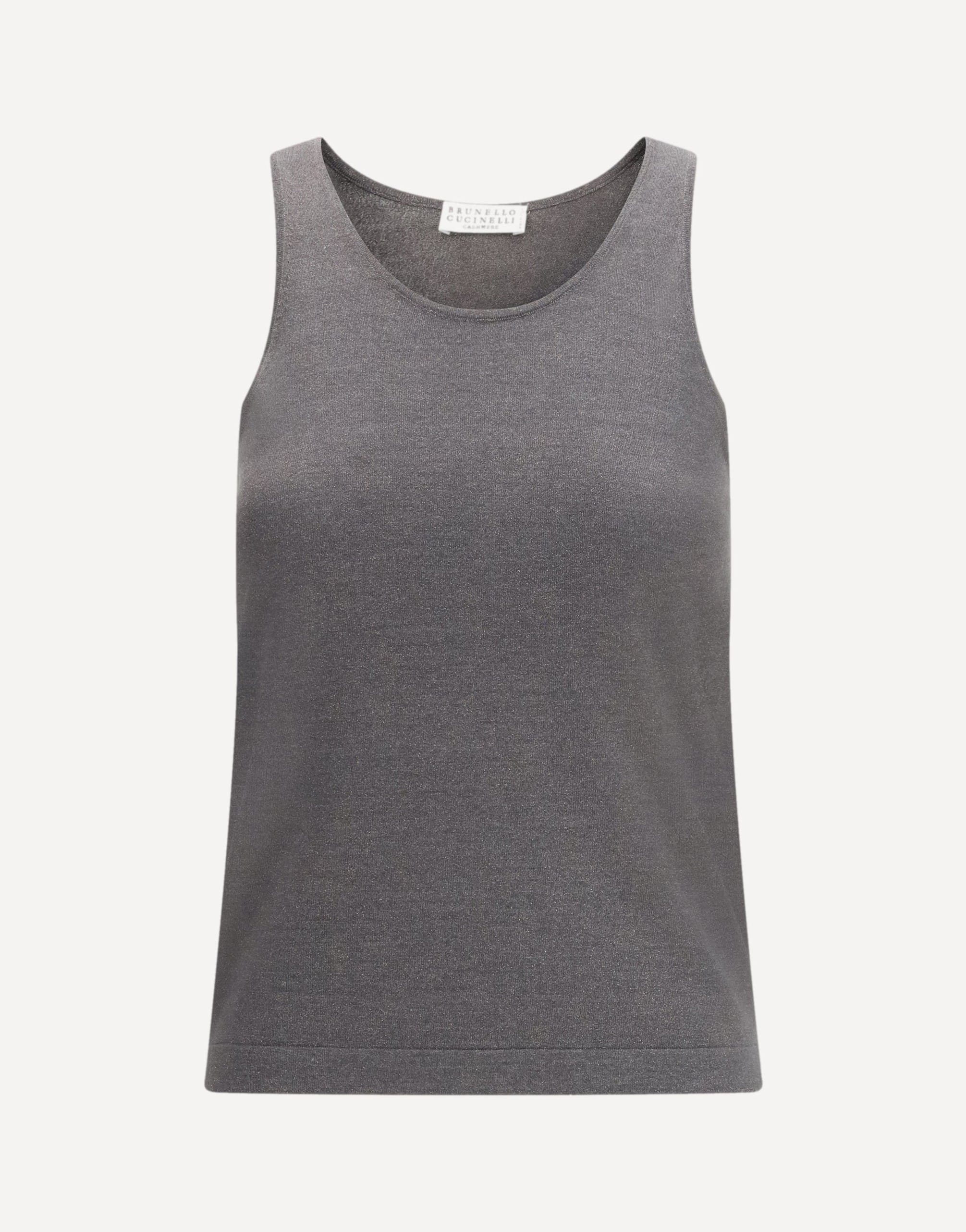 Brunello Cucinelli Sparkling Knit Tank Top