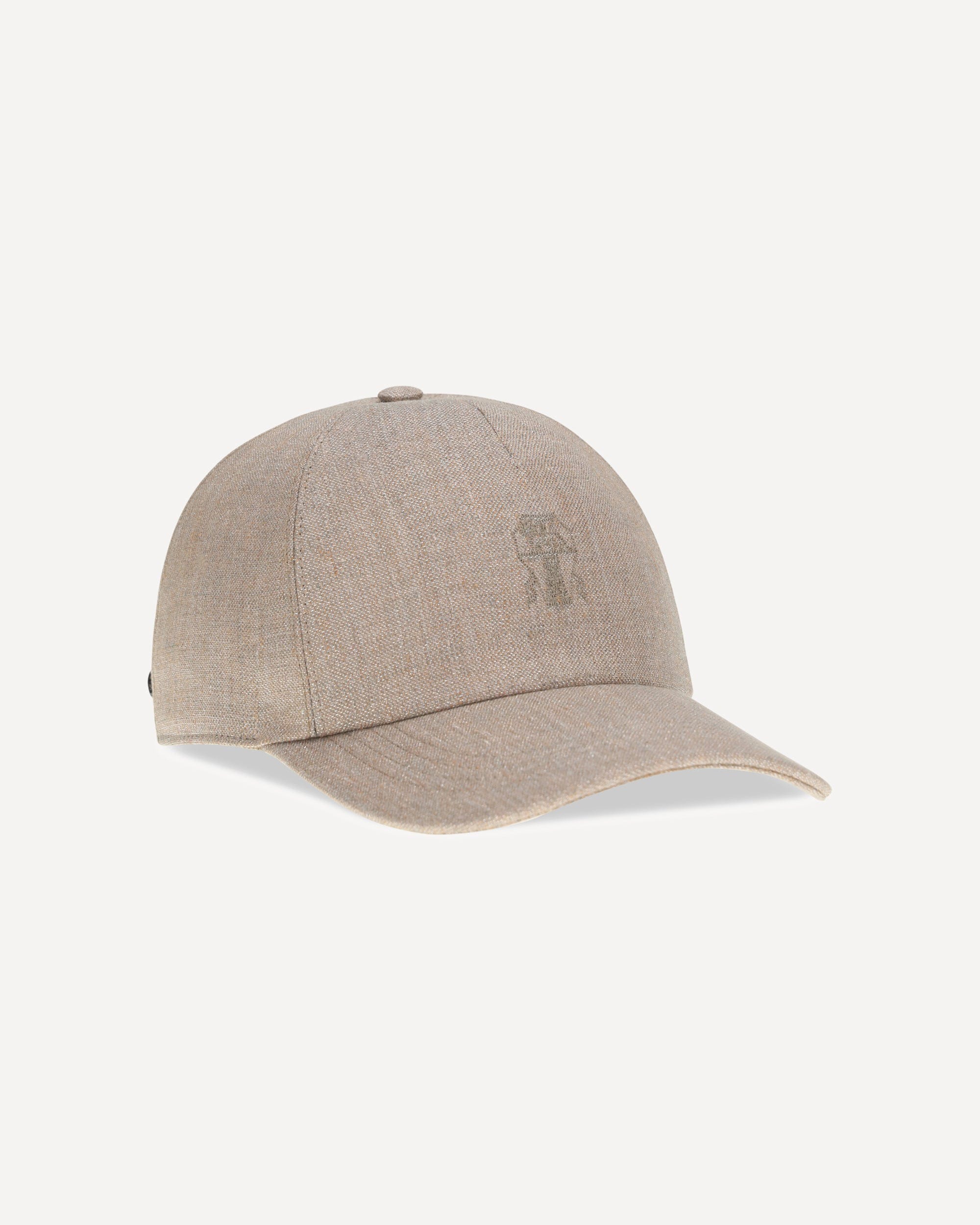 Brunello Cucinelli Cappello da baseball in twill di lino scintillante - alternate view