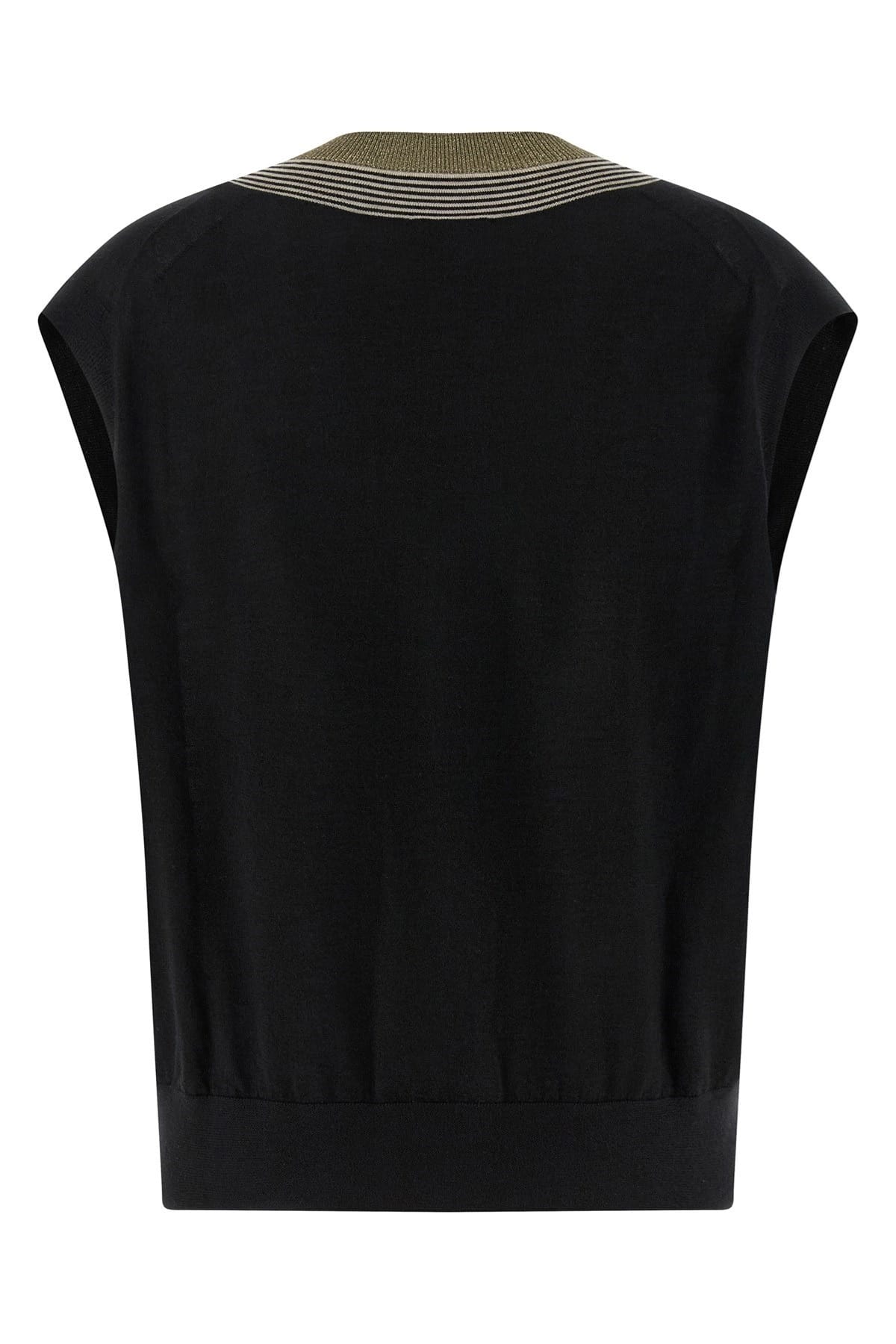 Brunello Cucinelli Sparkling Neckline Vest - alternate view