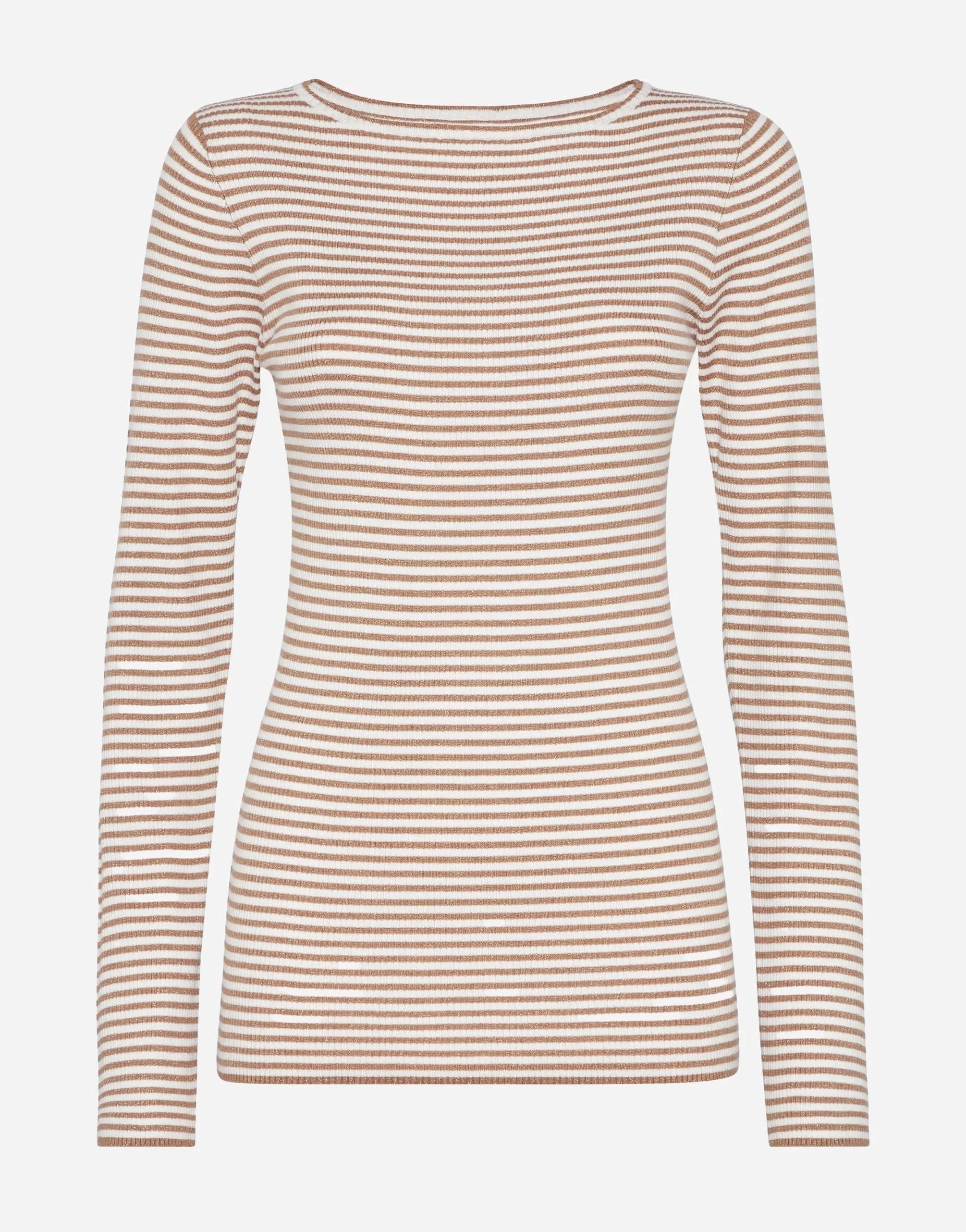 Brunello Cucinelli Sparkling Striped Sweater