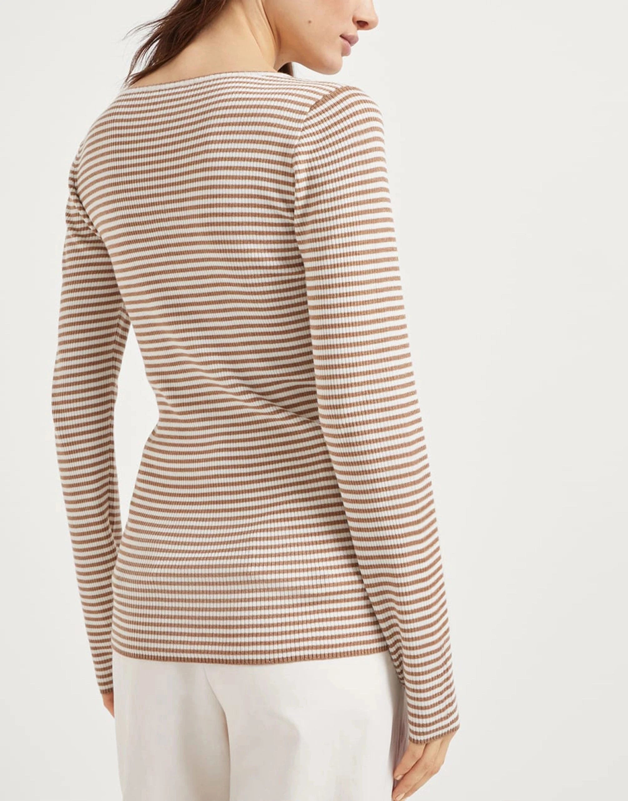 Brunello Cucinelli Sparkling Striped Sweater