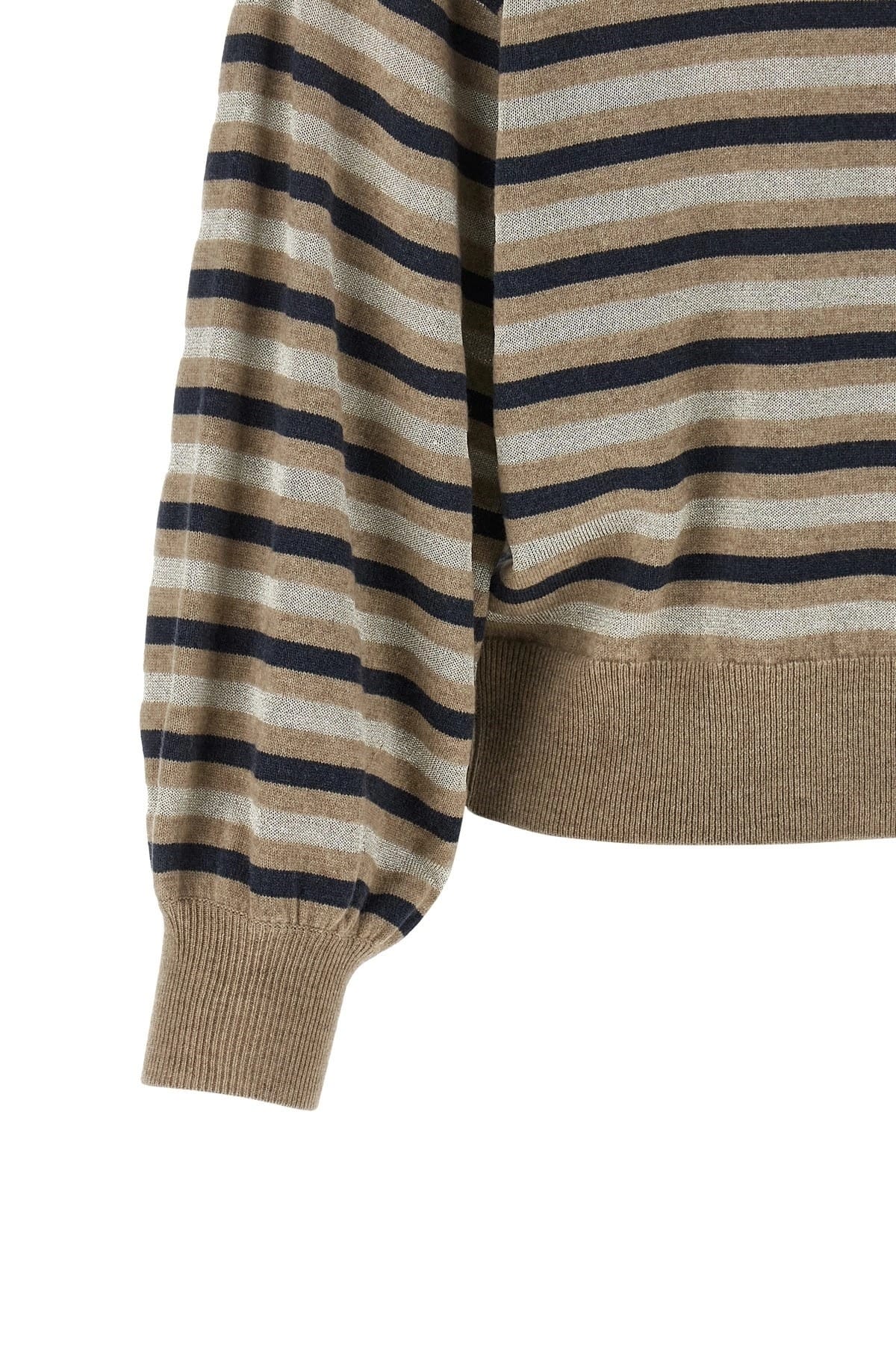 Brunello Cucinelli Brunello Cucinelli Sparkling Stripes Sweater