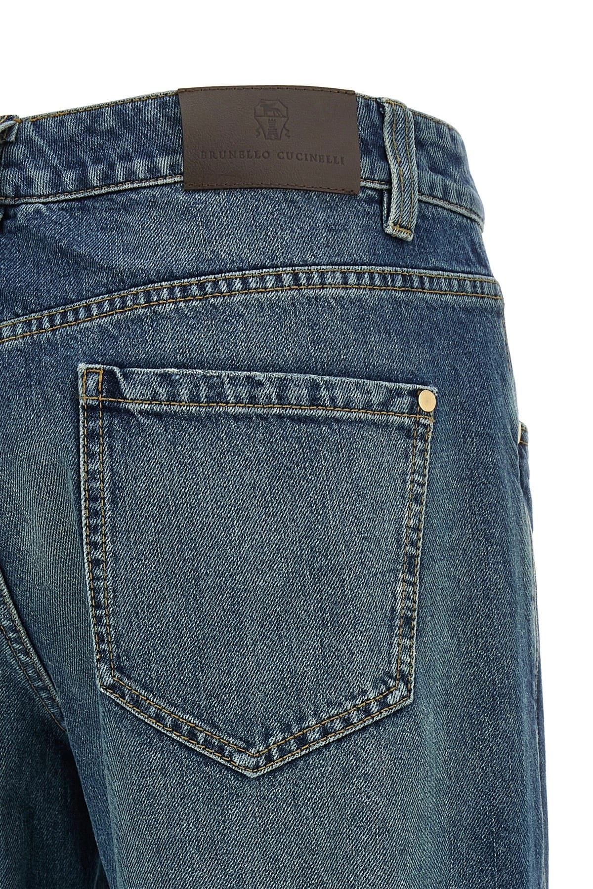Brunello Cucinelli Brunello Cucinelli Stonewashed Denim Jeans