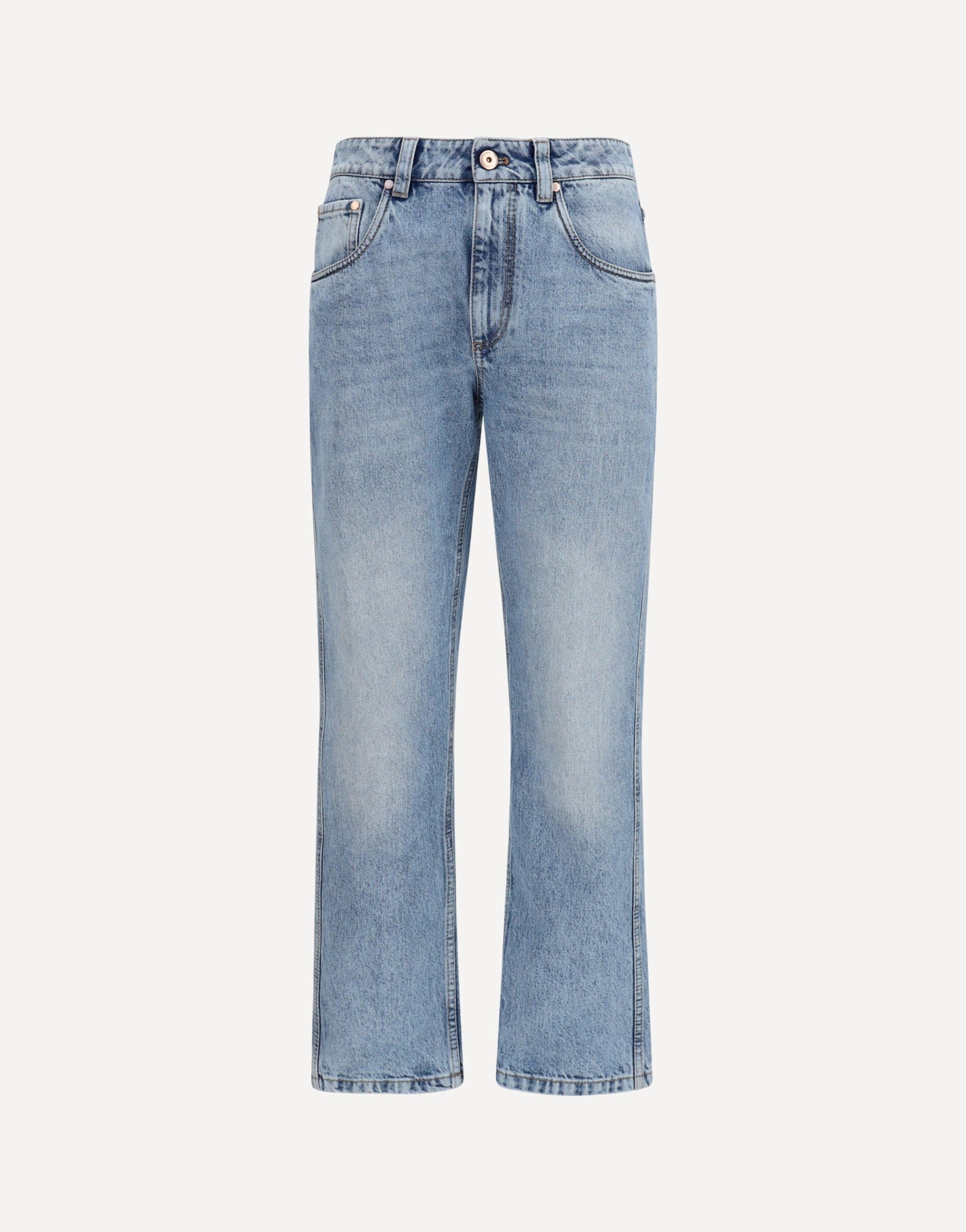 Brunello Cucinelli Brunello Cucinelli Straight Five-Pocket Denim Pants